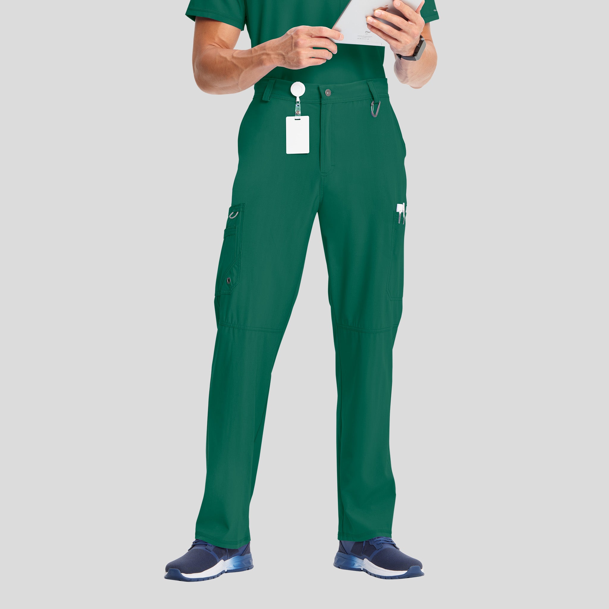 Men's Zip Fly Cargo Scrub Pant | Hunter