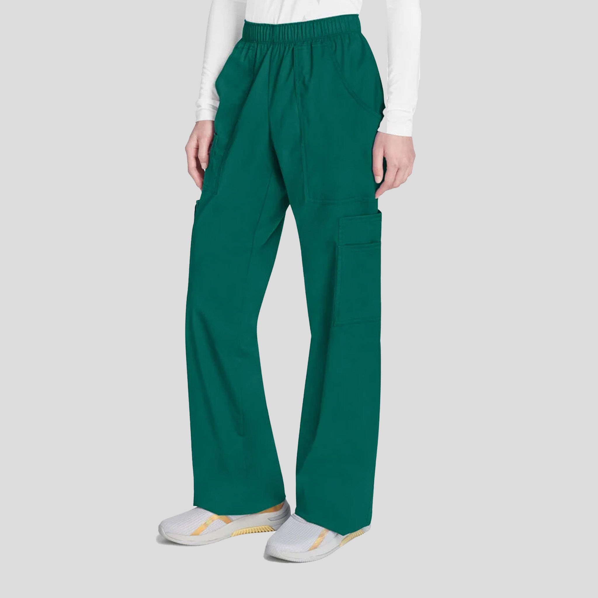 Elastic Waist Scrub Pant | Hunter