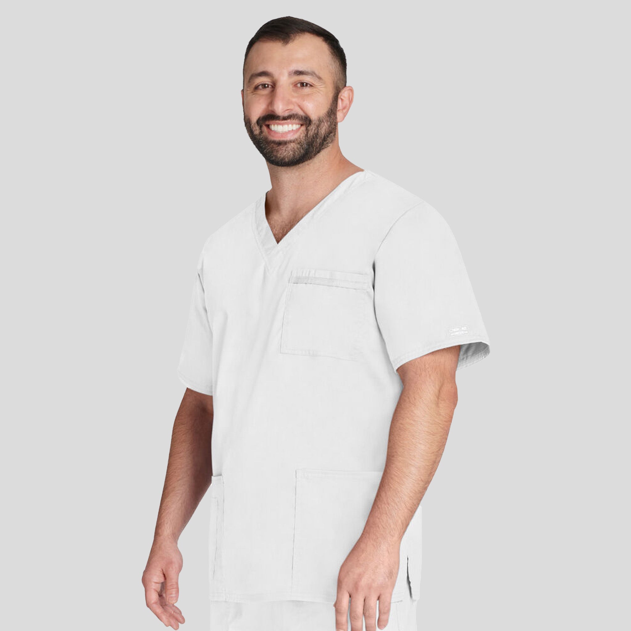 Unisex V-Neck | White