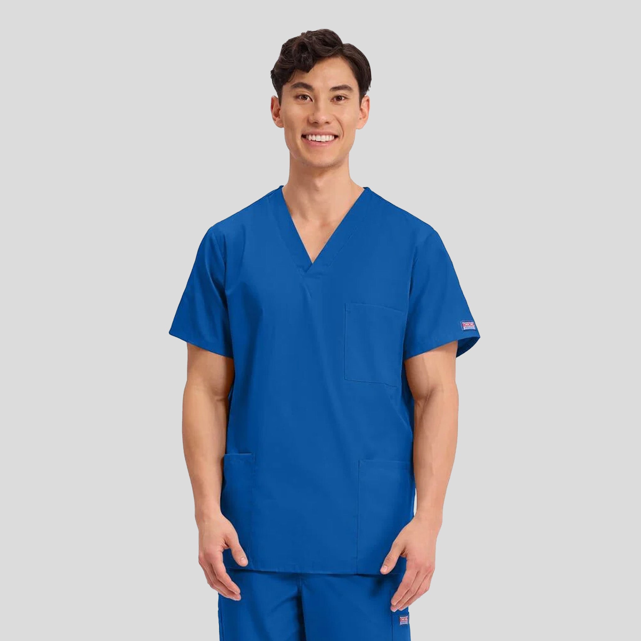 Unisex V-Neck 3 Pocket | Royal