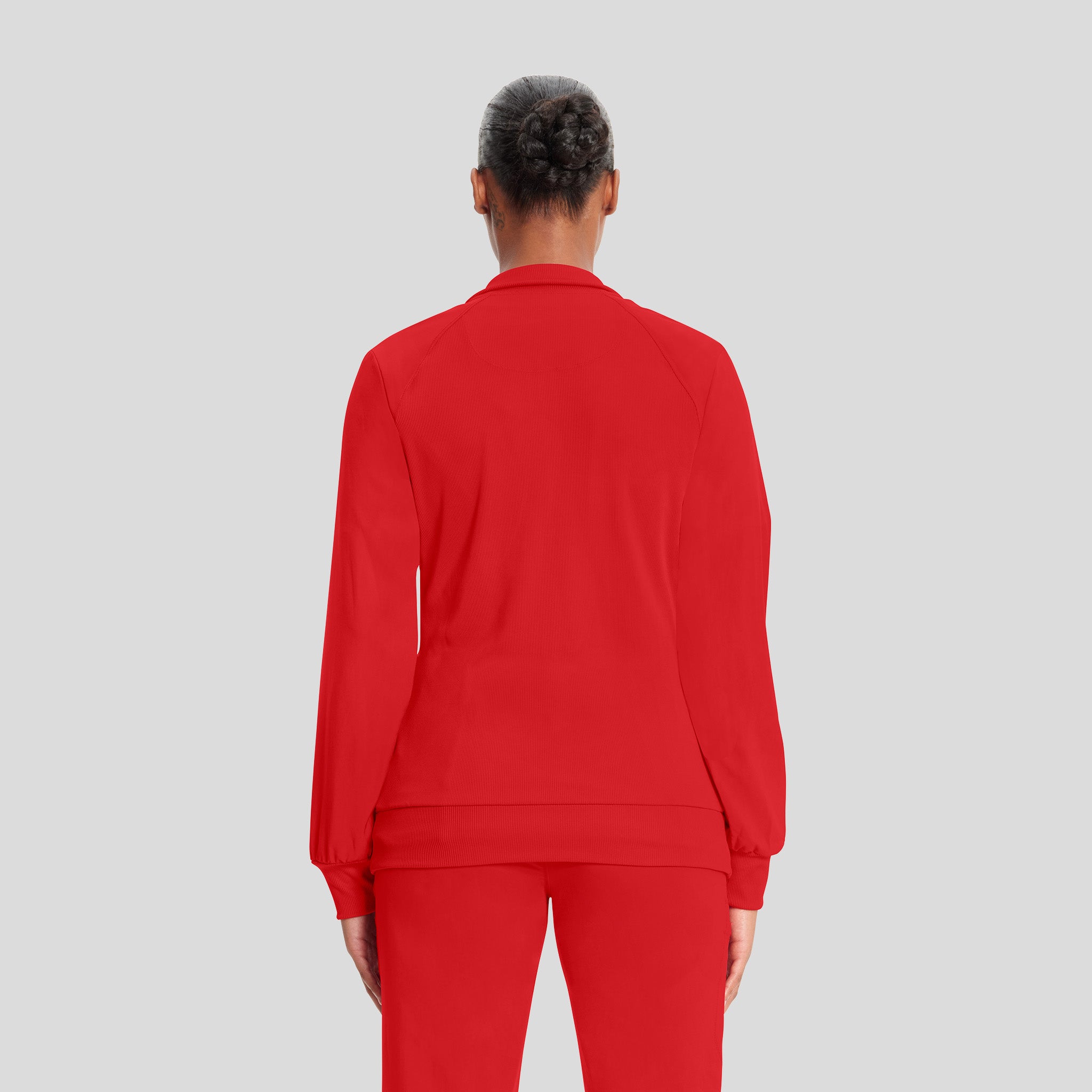 Women's Zip Front Warm-Up | Red
