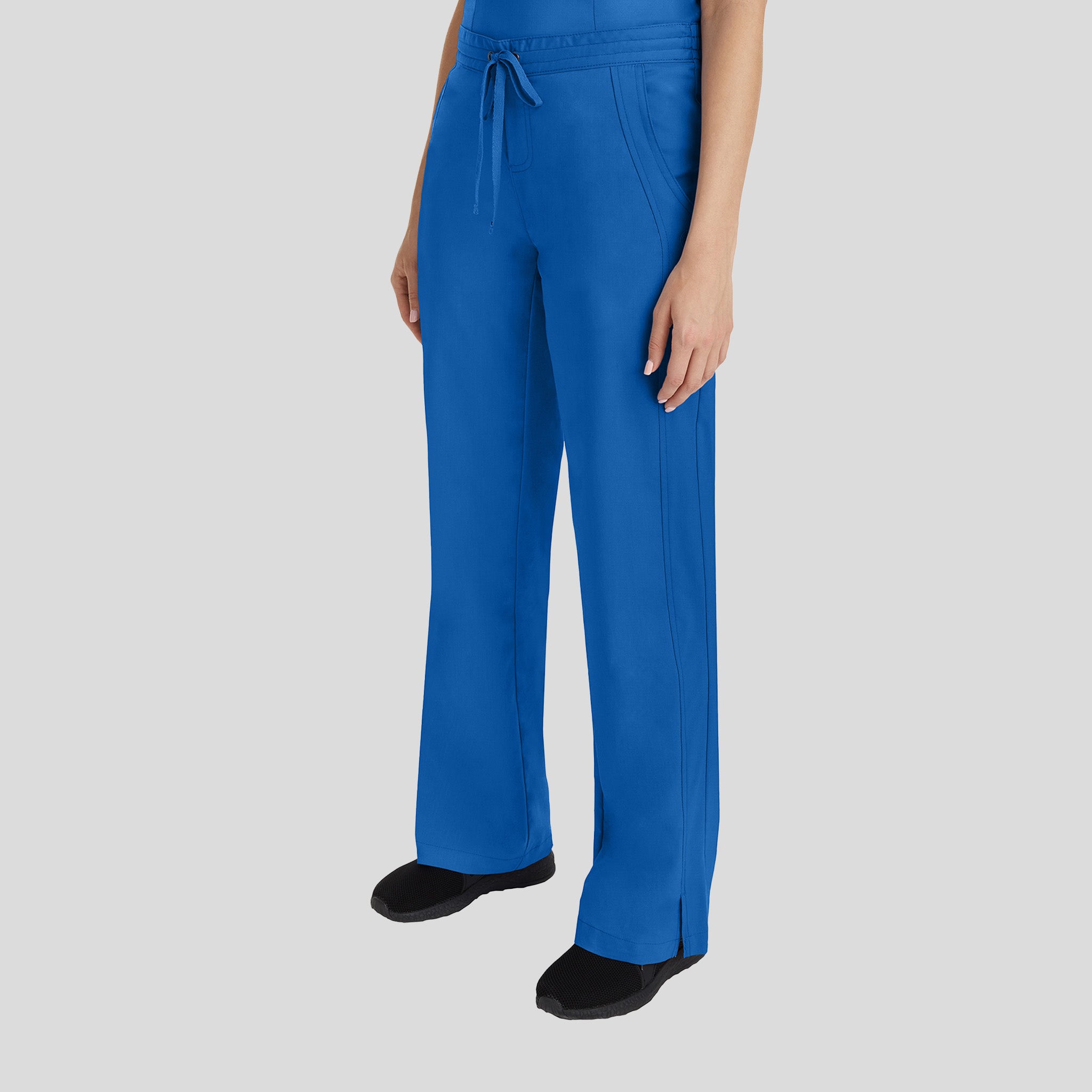 Taylor Elastic Waist Drawstring Scrub Pant | Royal