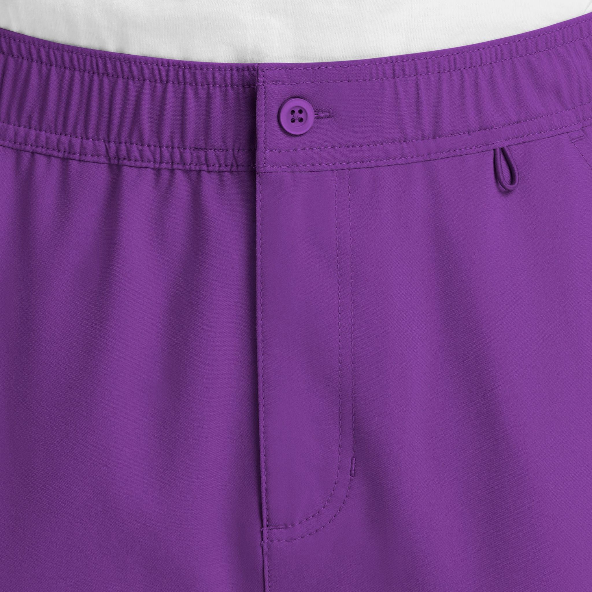 Men's Fly Front Cargo Pant | Eggplant