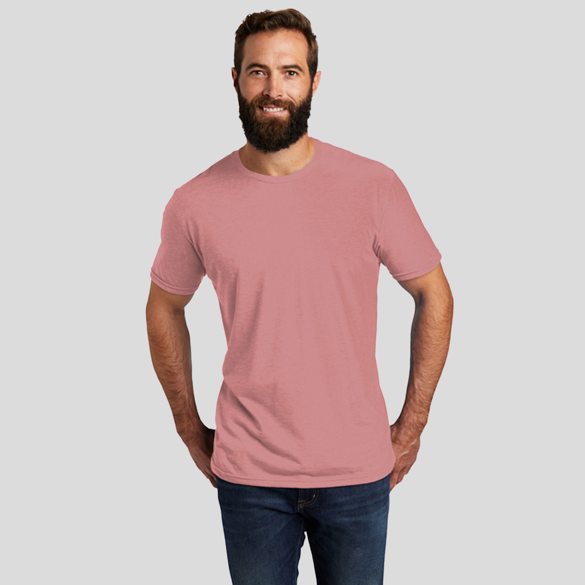 Unisex Tri-Blend Tee | Vintage Rose