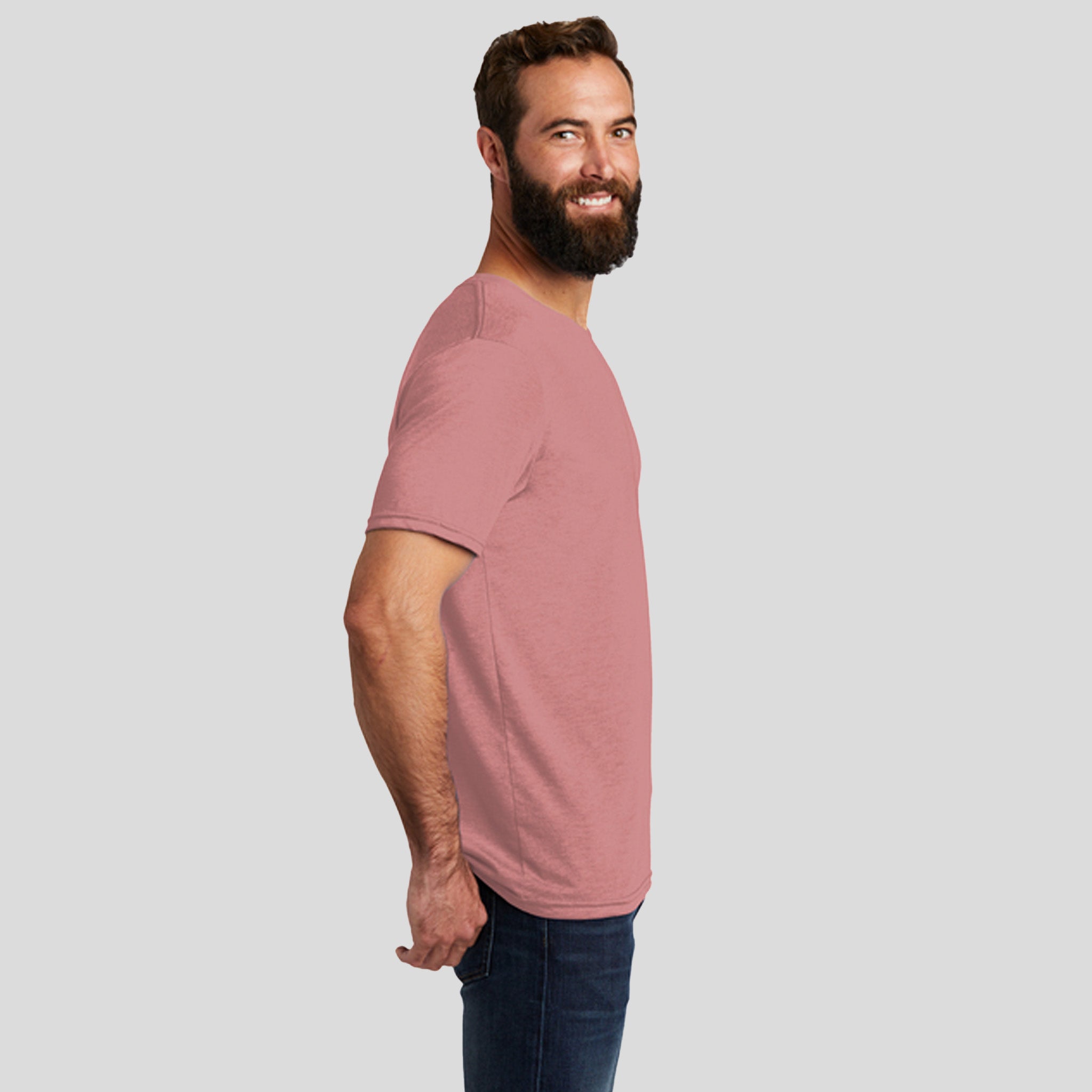 Unisex Tri-Blend Tee | Vintage Rose