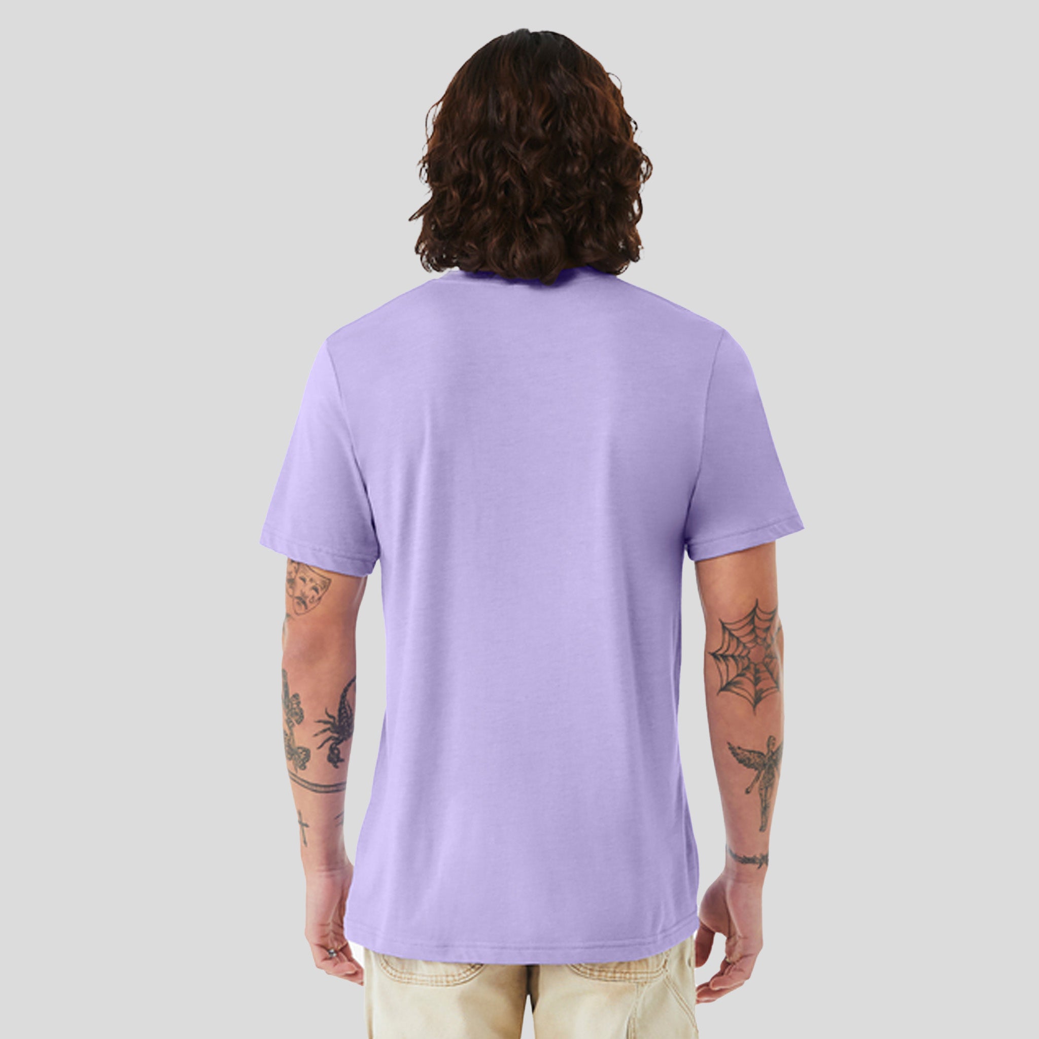Unisex Triblend Short Sleeve Tee | Dark Lavender Triblend