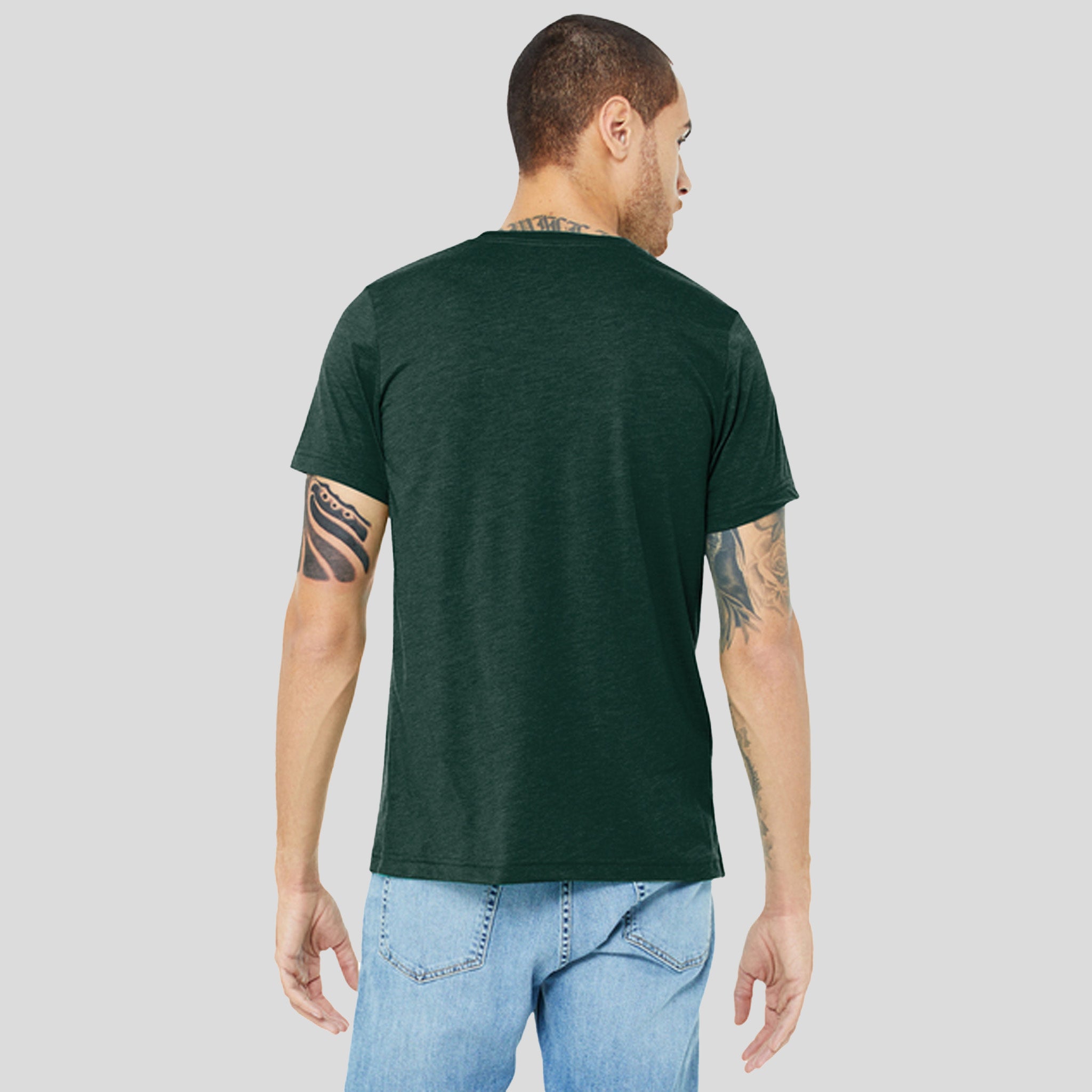 Unisex Triblend Short Sleeve Tee | Emerald Triblend