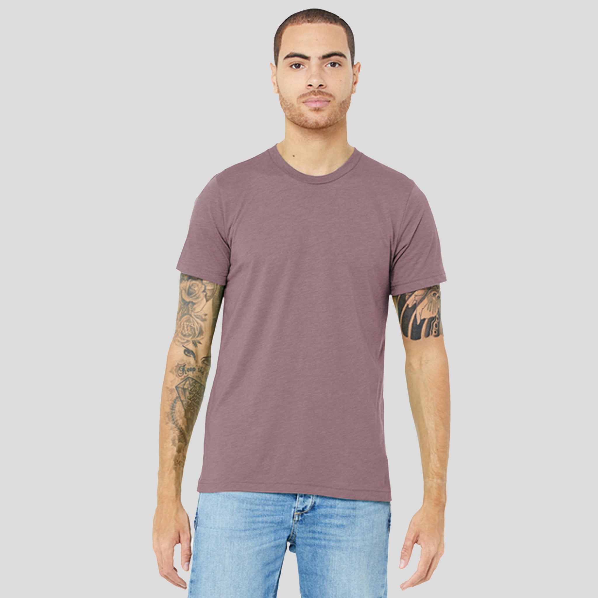 Unisex Triblend Short Sleeve Tee | Orchid Triblend