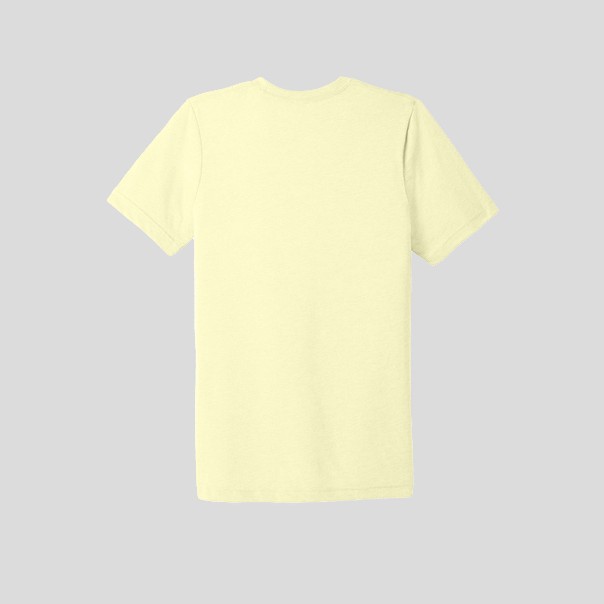 Unisex Triblend Short Sleeve Tee | Pale Yellow Triblend