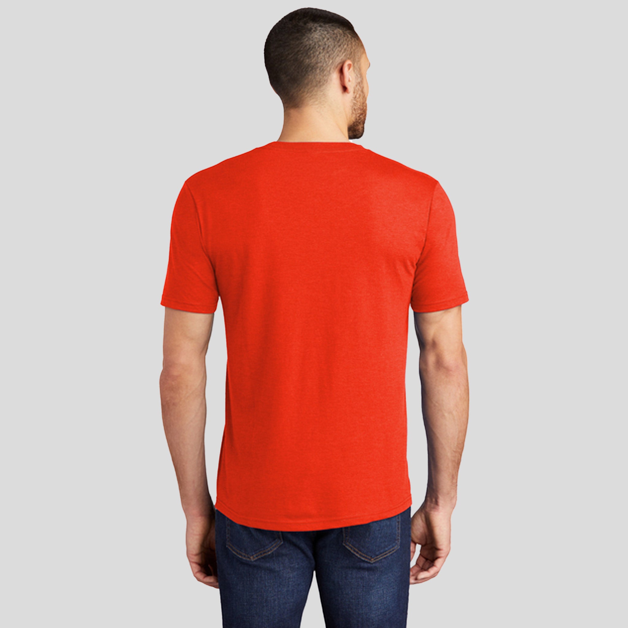 Perfect Triยฎ Tee | Deep Orange Heather