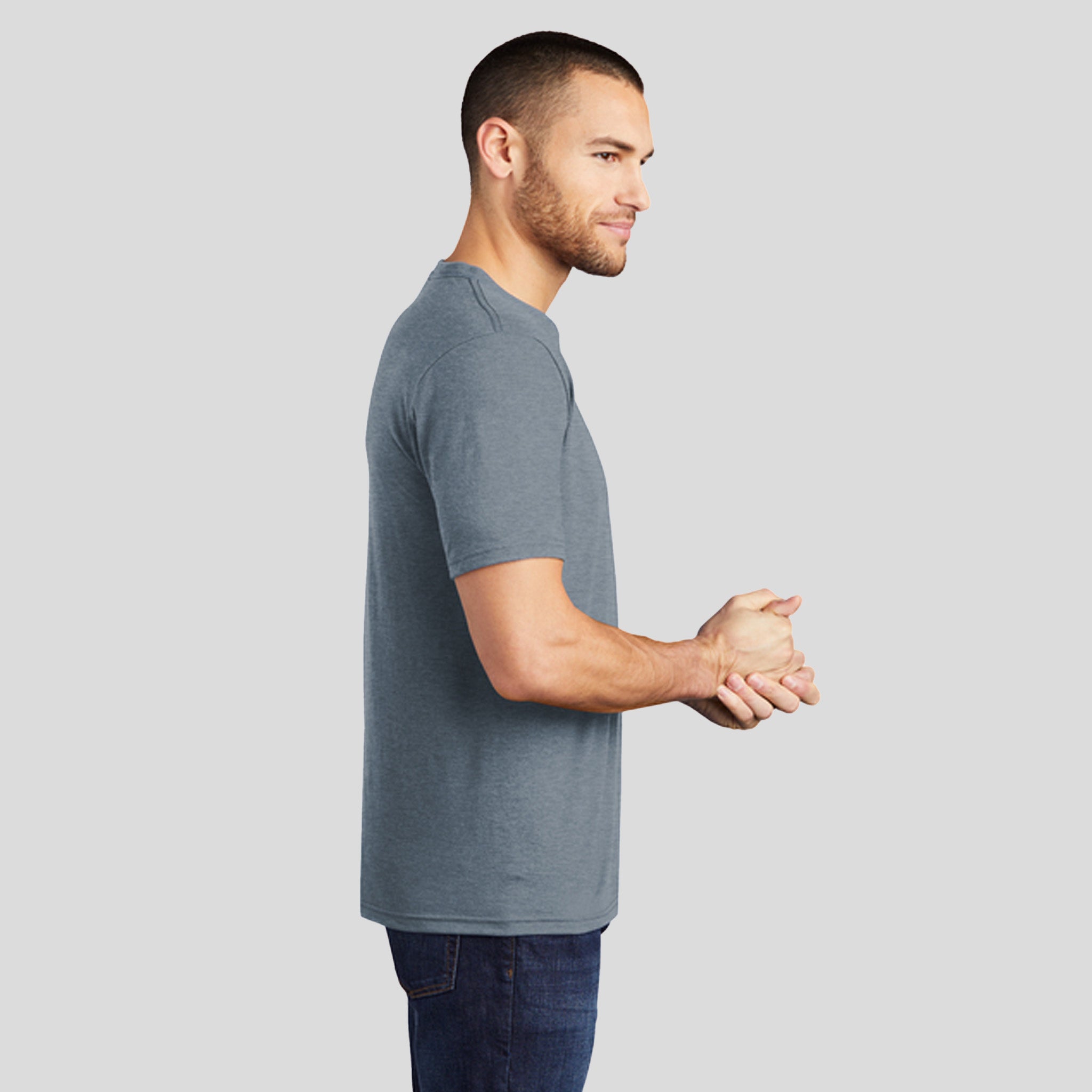 Perfect Triยฎ Tee | Flint Blue Heather