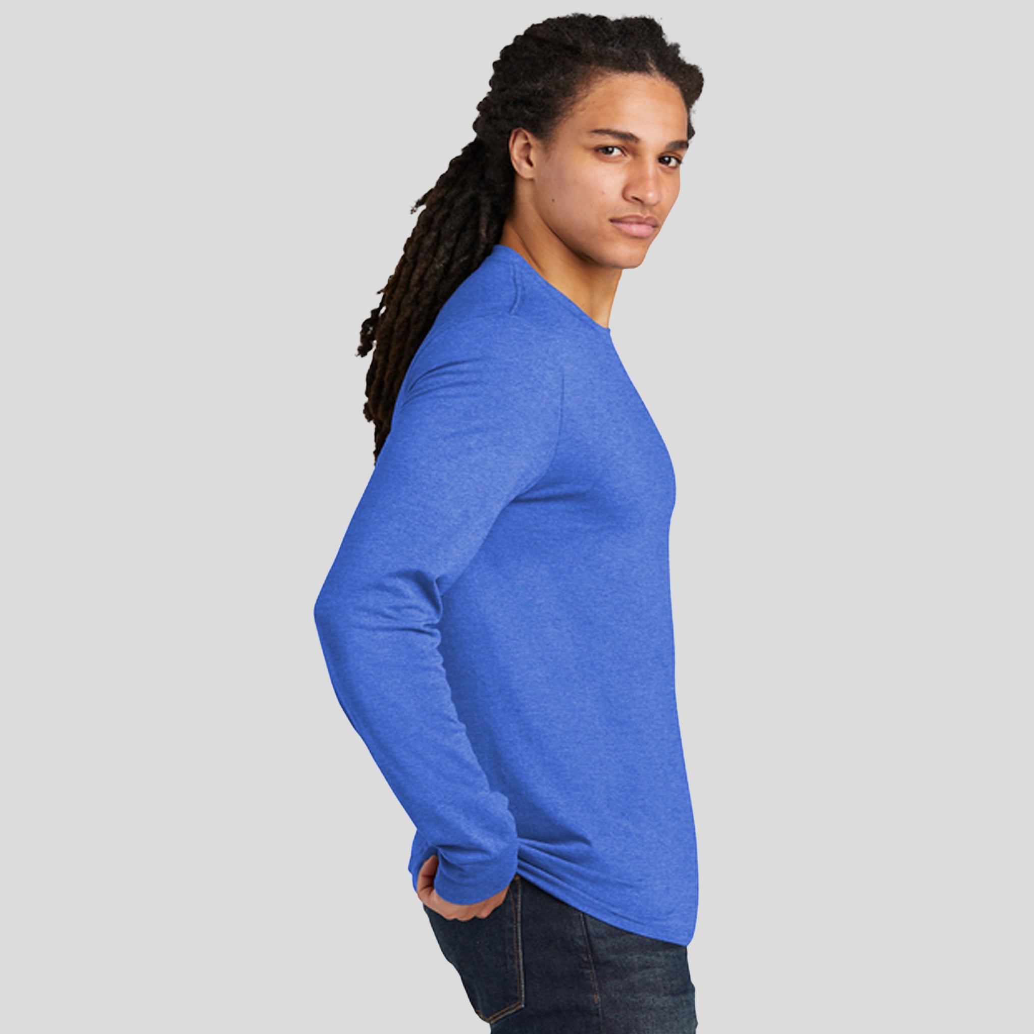 Perfect Triยฎ Long Sleeve Tee | Royal Frost