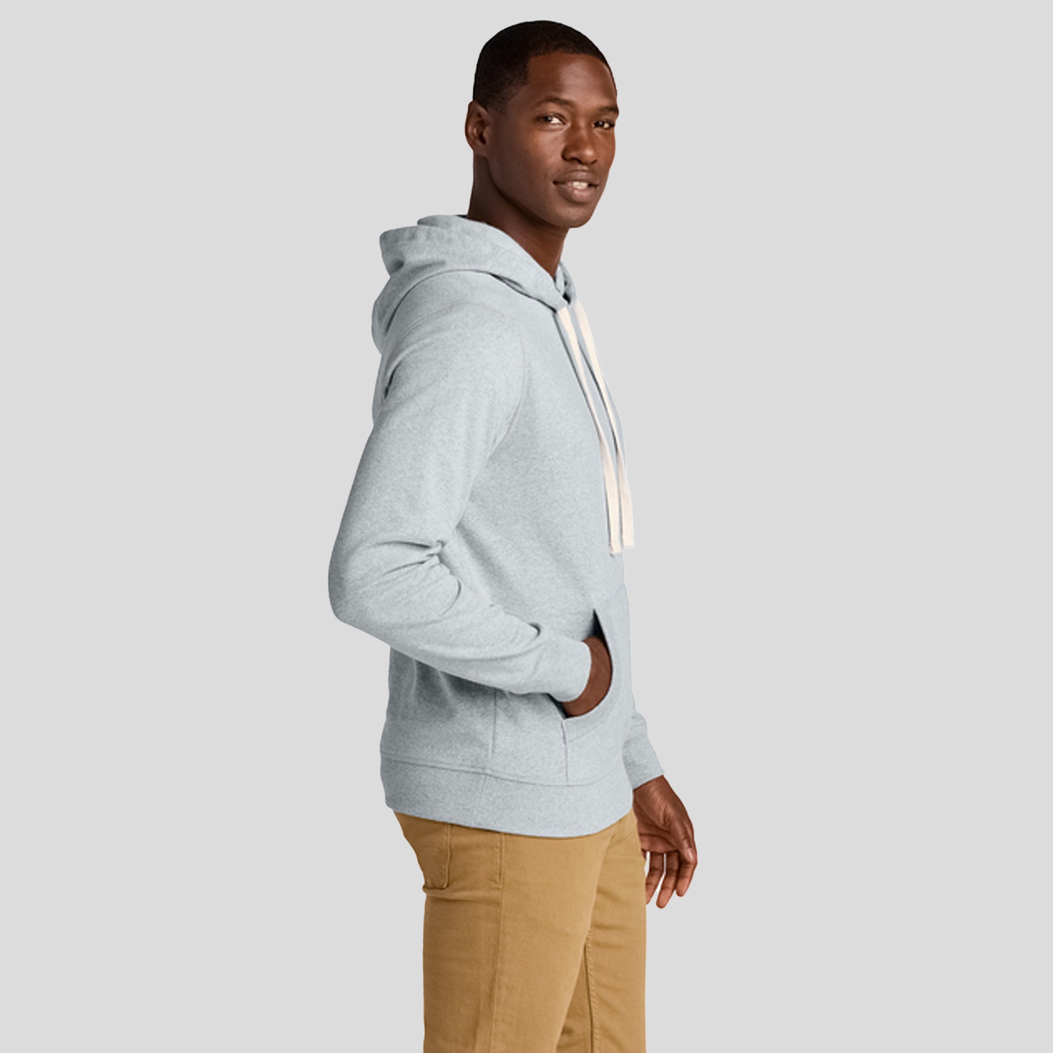 Re-Fleeceβ’ Hoodie | Light Heather Grey