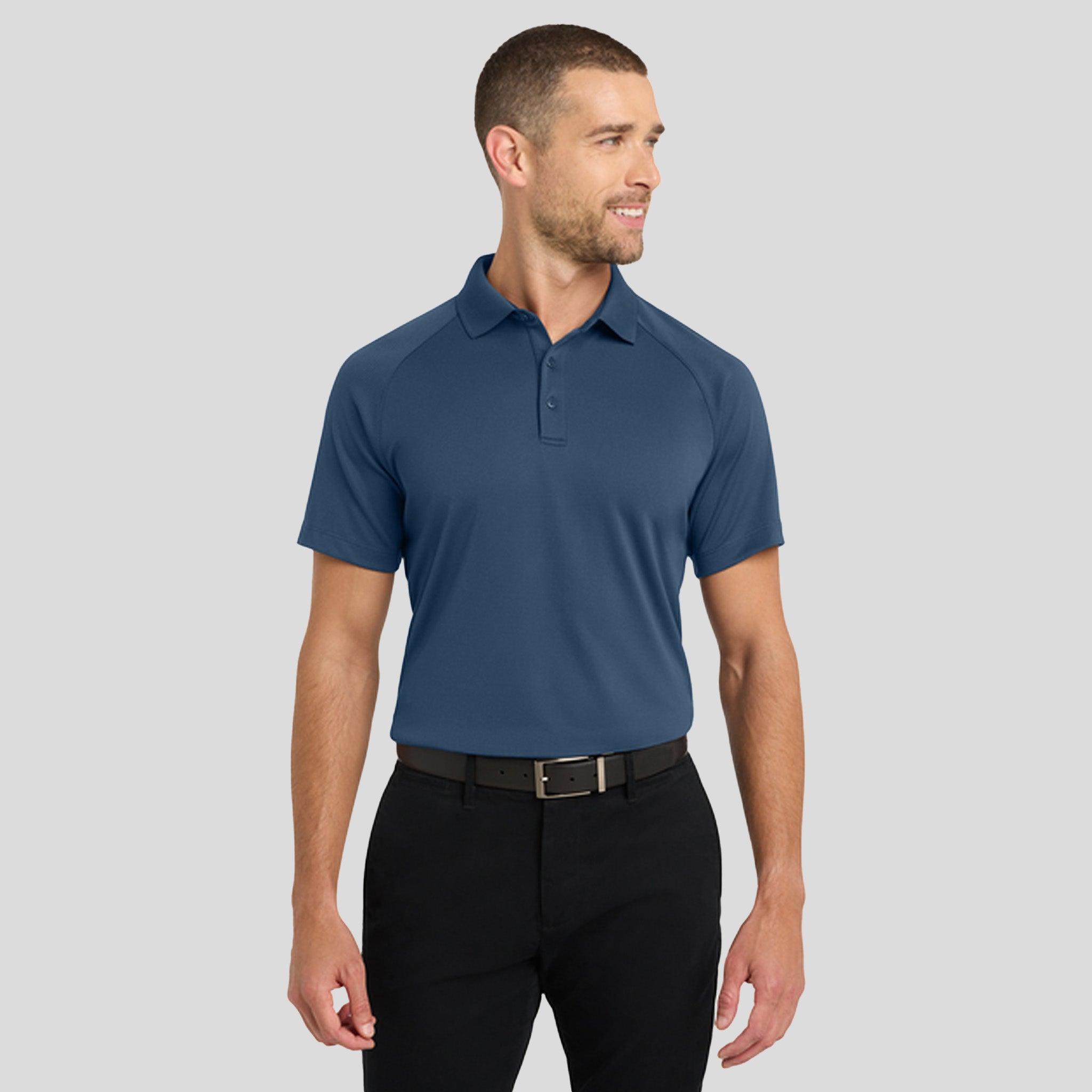 Crossover Raglan Polo | Regatta Blue