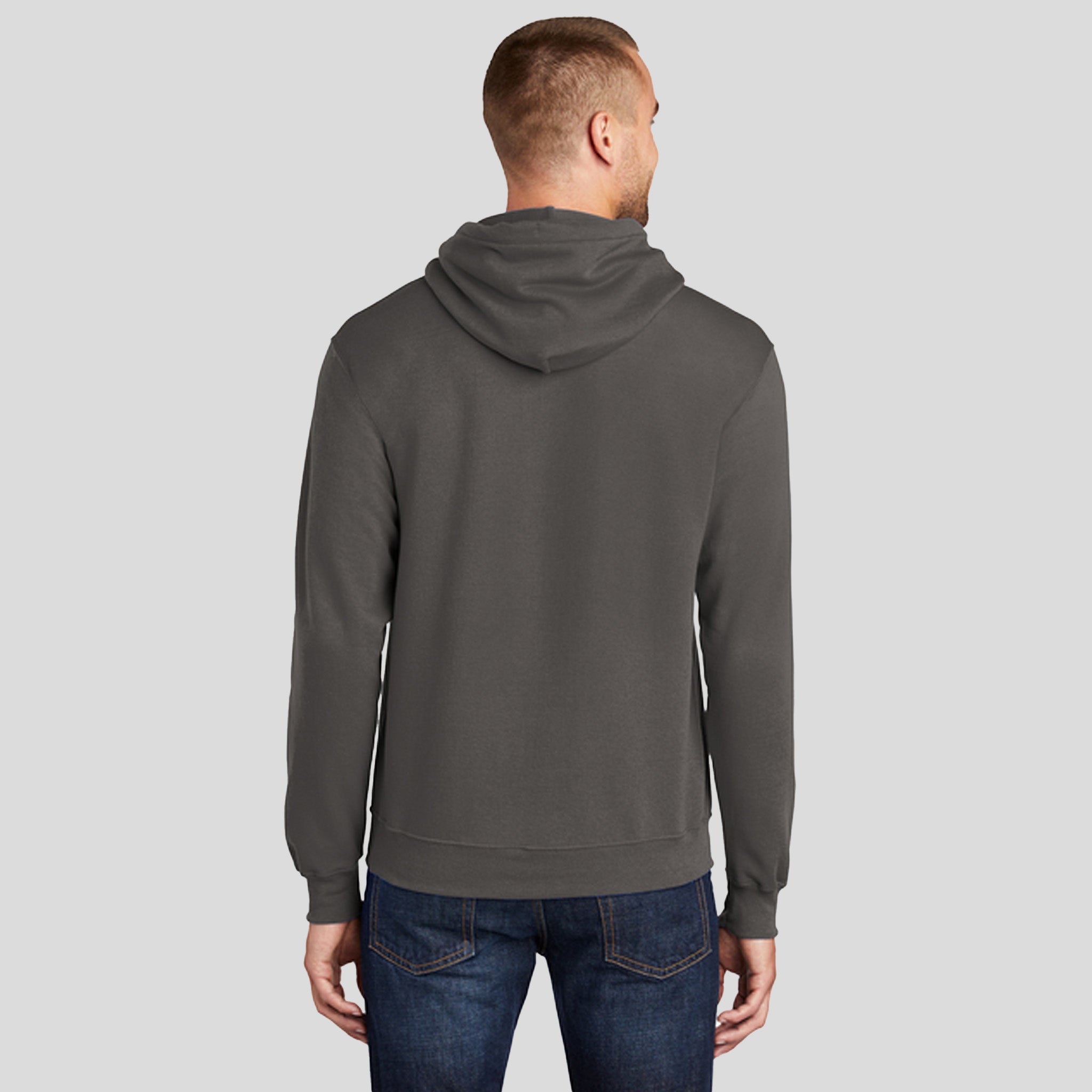 Tall Core Fleece Pullover Hooded Sweatshirt | Charcoal