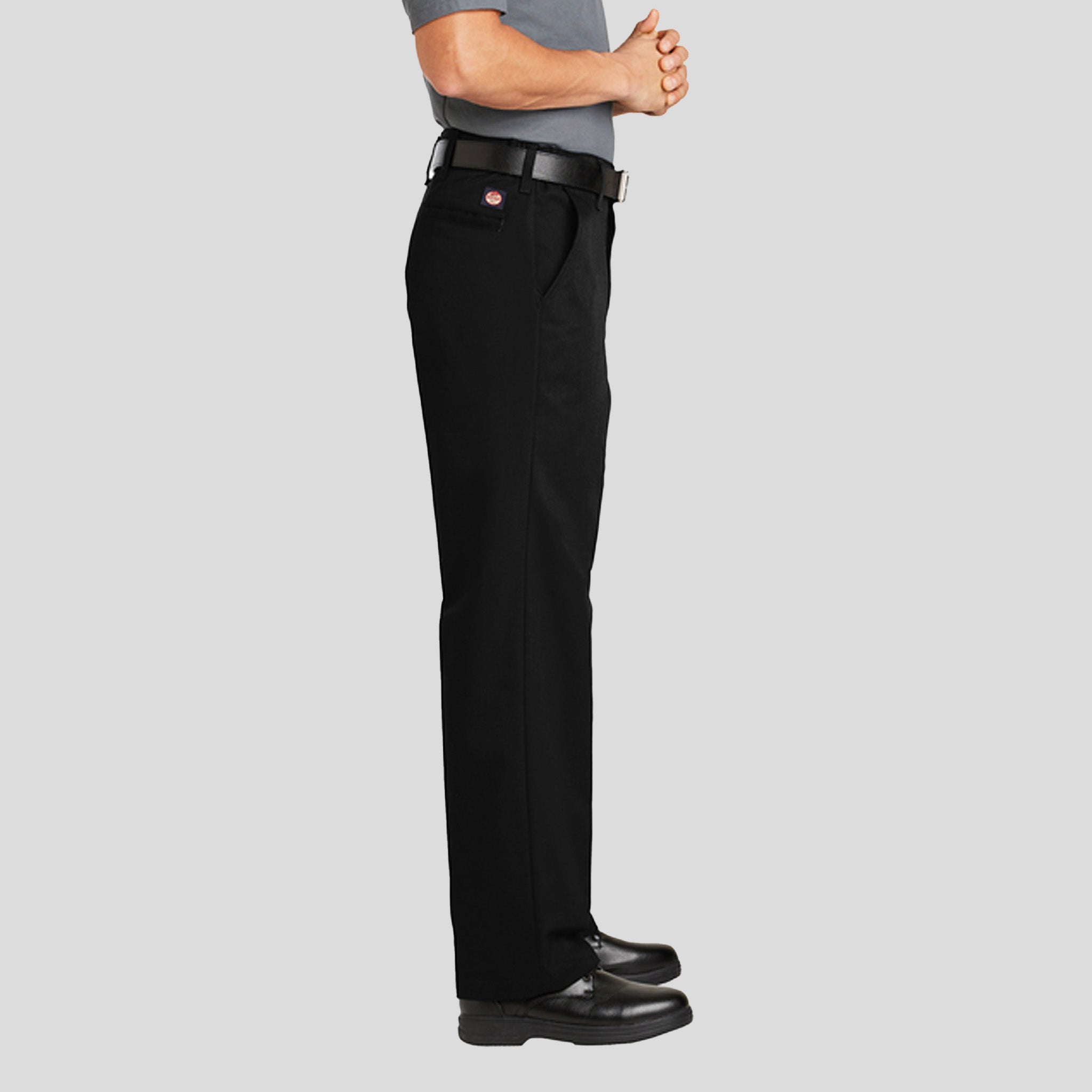 Men's Elastic Insert Work Pant | Black