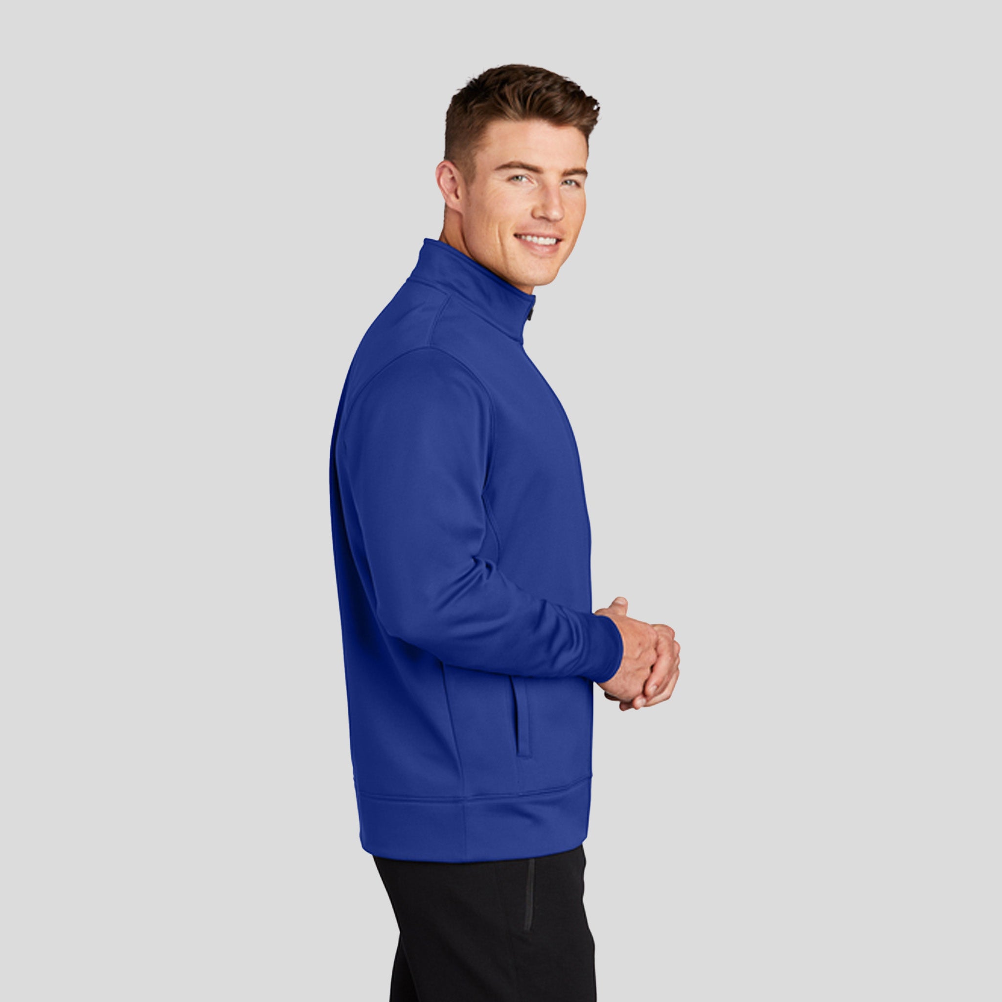 Sport-Wickยฎ Fleece Full-Zip Jacket | True Royal