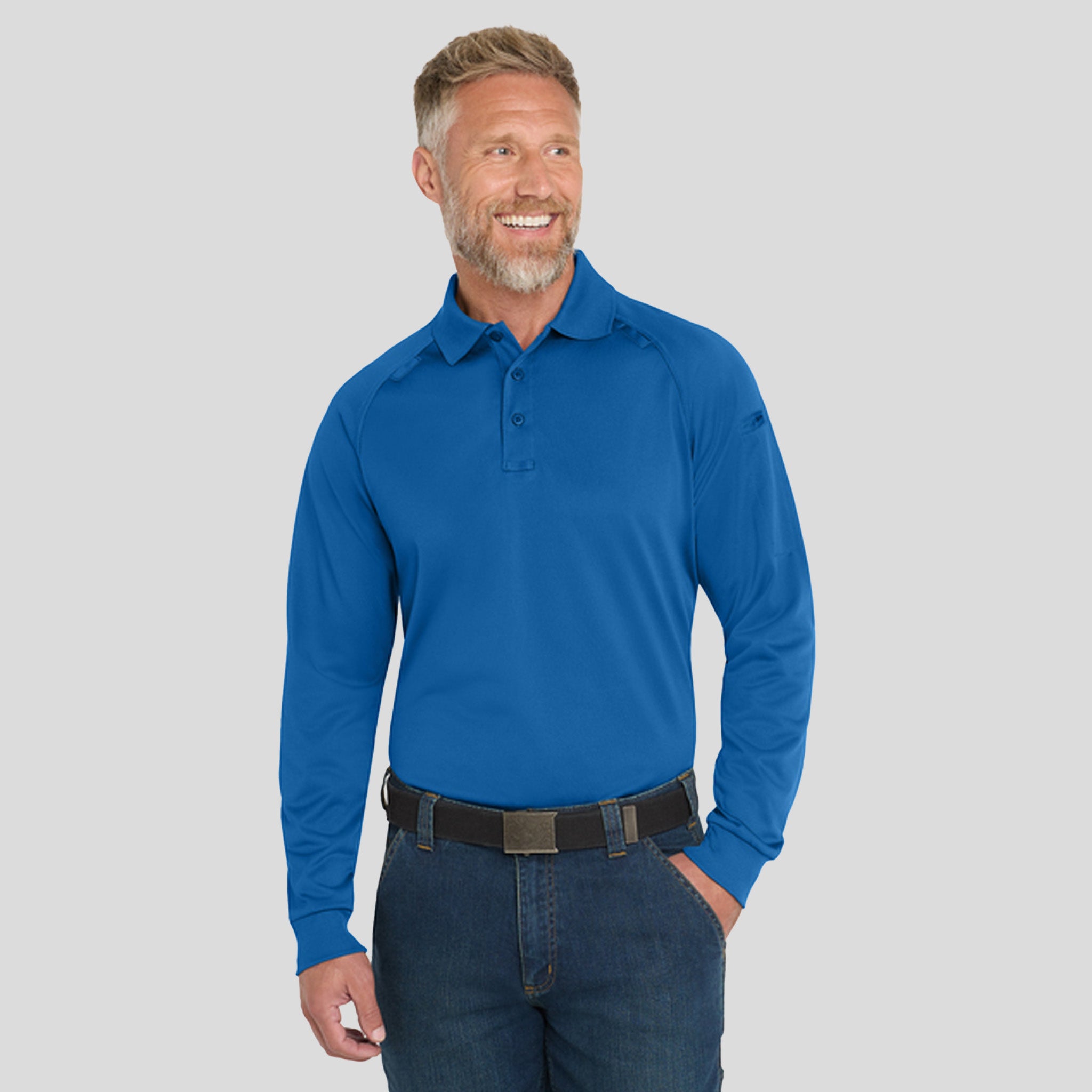 Select Long Sleeve Snag-Proof Tactical Polo | Royal