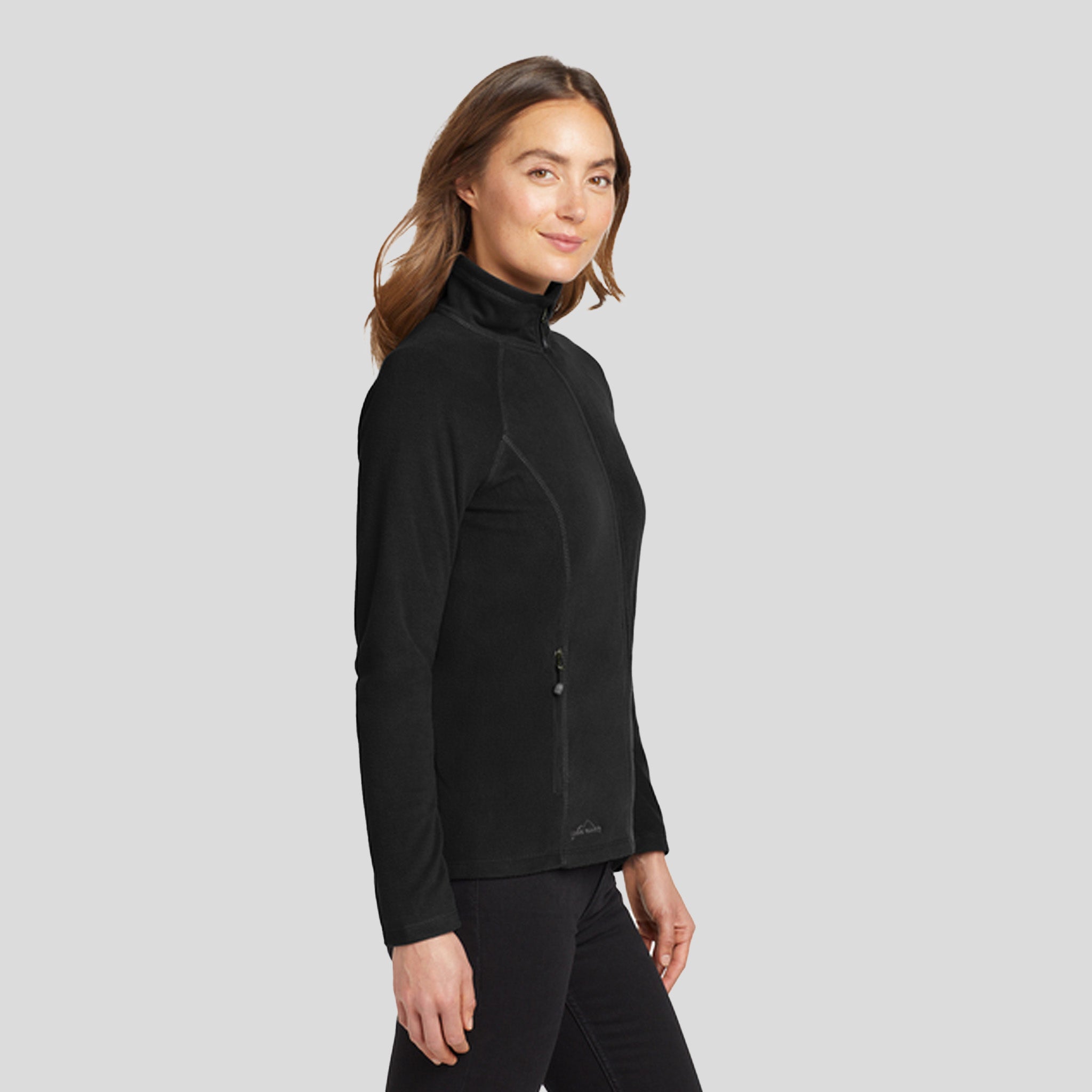 Women's Full-Zip Microfleece Jacket | Black