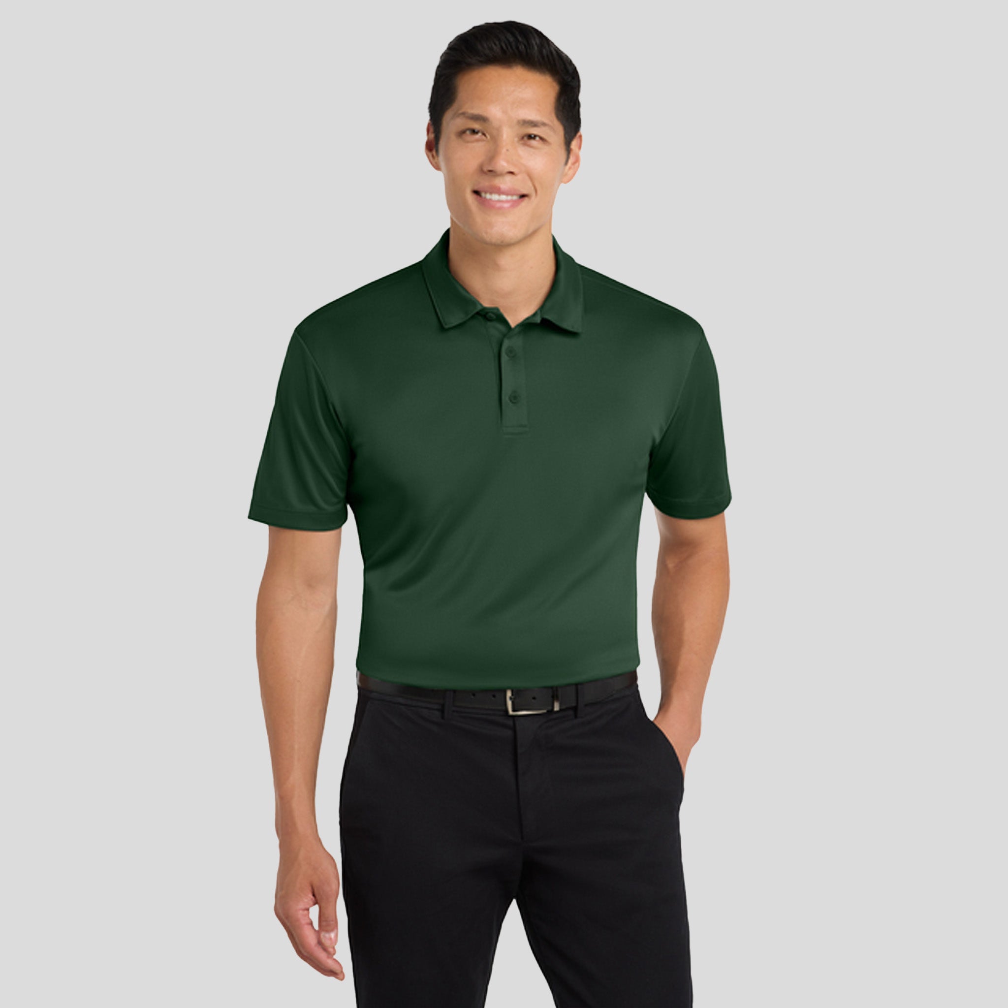 Men's Silk Touchโข Performance Polo | Dark Green