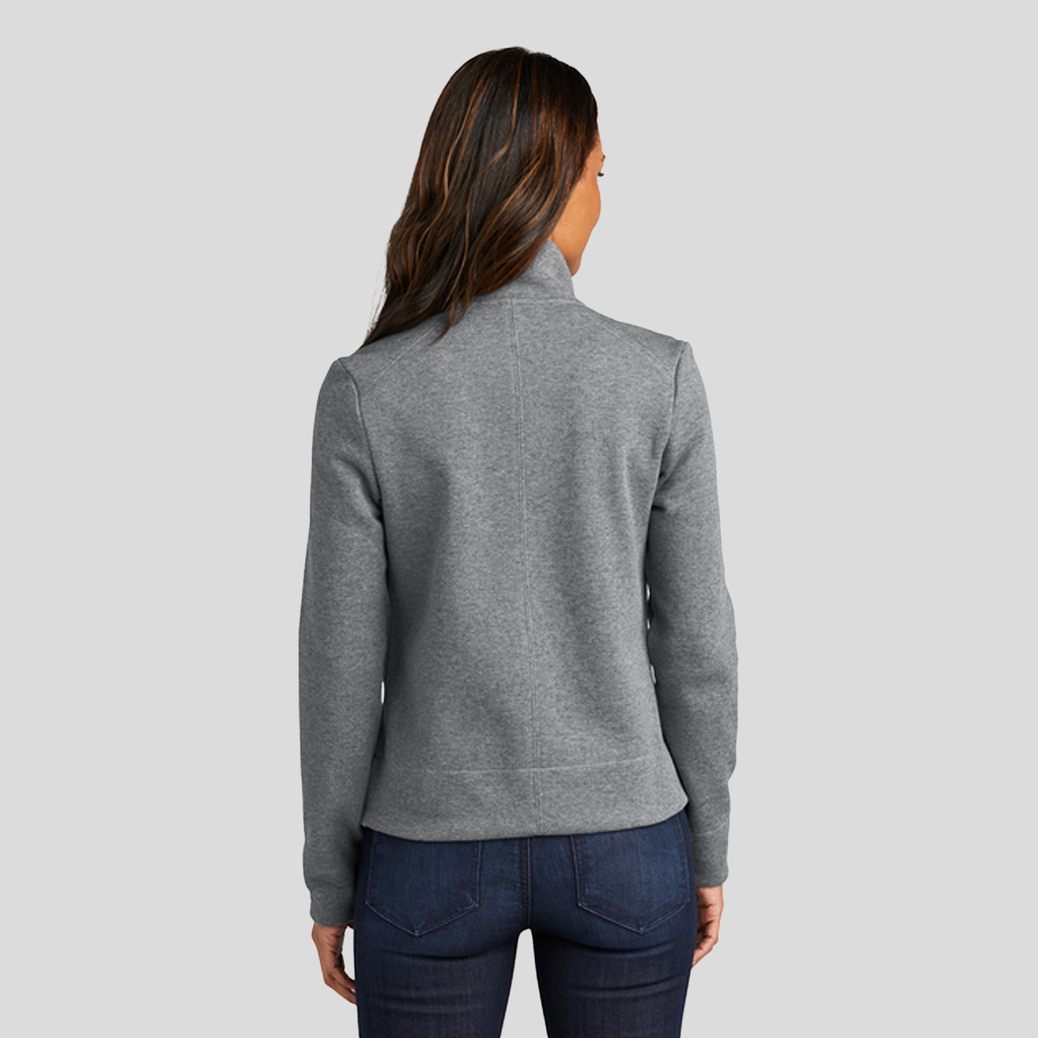 Women's Network Fleece Jacket | Grey Heather