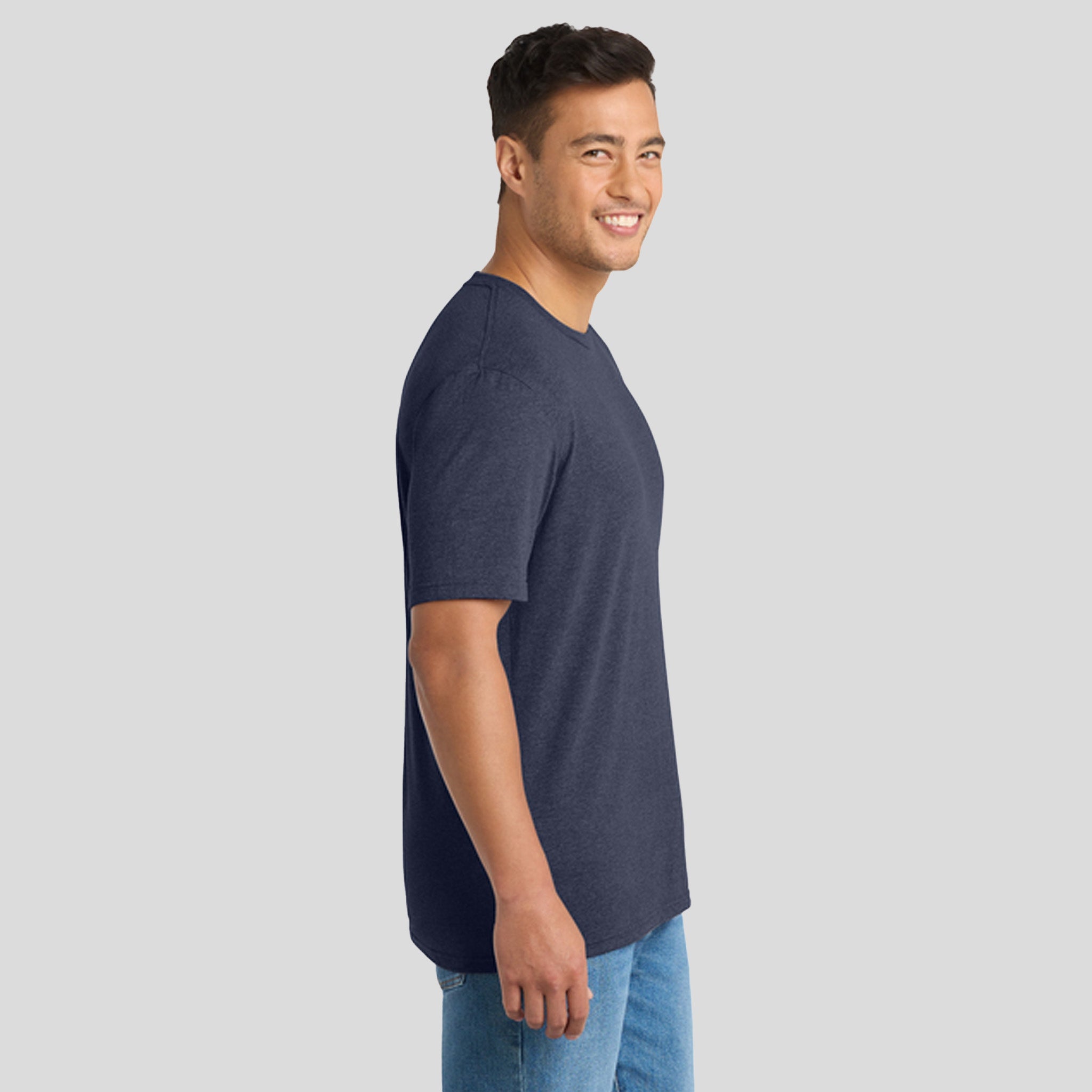 Tri-Blend Tee | Team Navy Heather