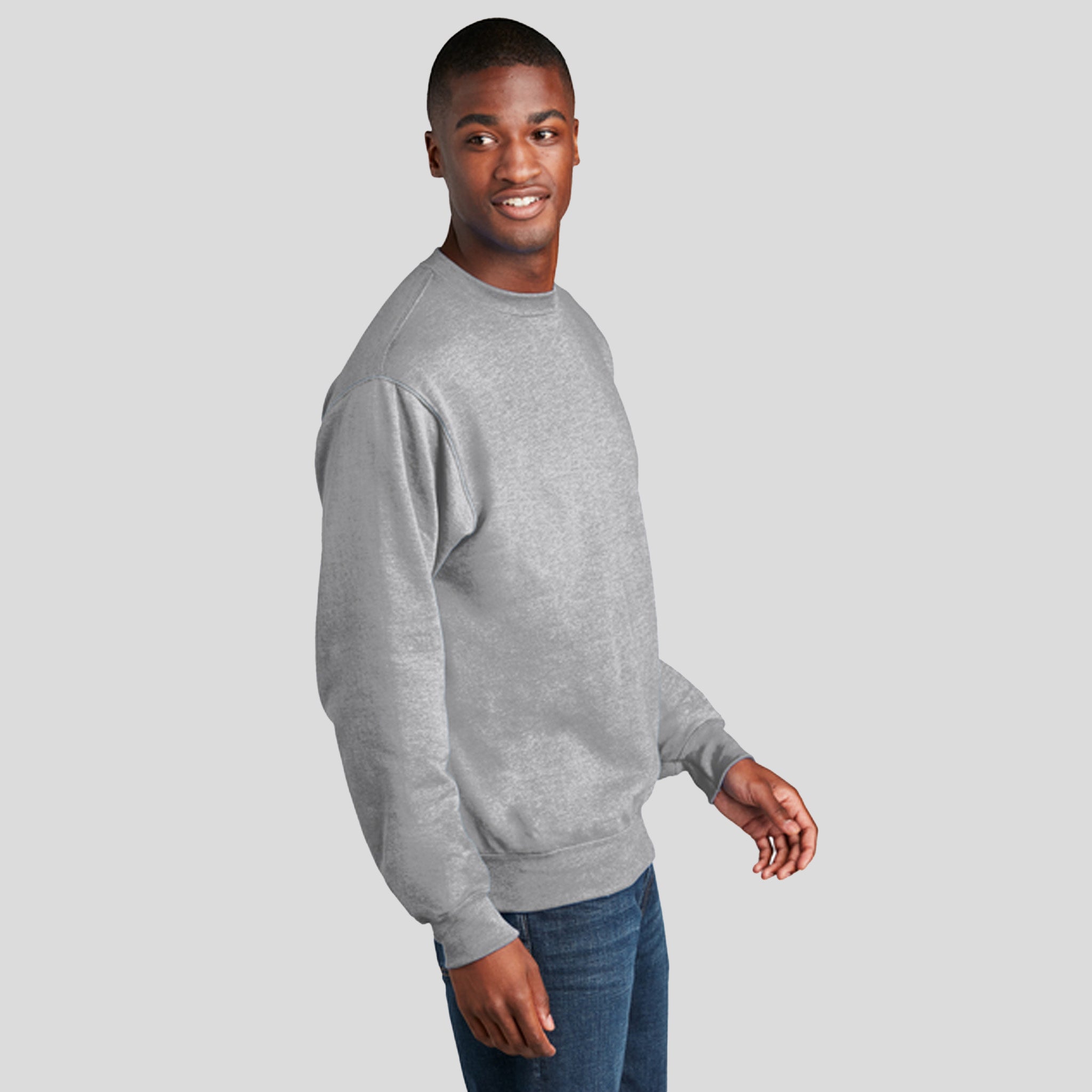 Core Fleece Crewneck Sweatshirt | Ash
