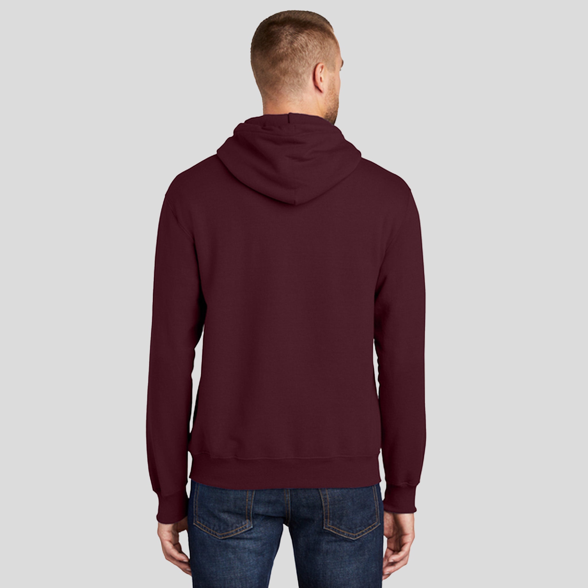 Core Fleece Pullover Hooded Sweatshirt | Maroon