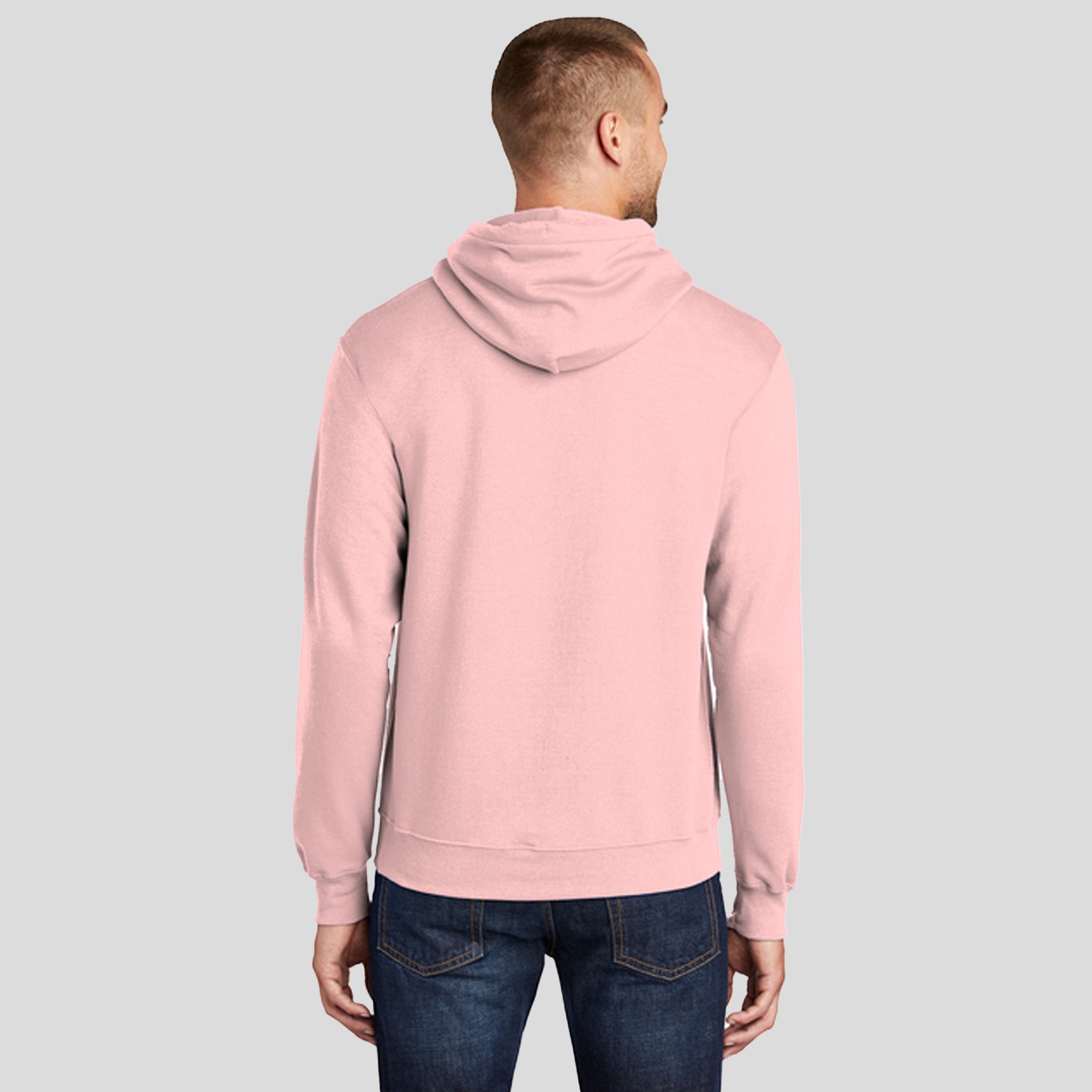 Core Fleece Pullover Hooded Sweatshirt | Pale Blush