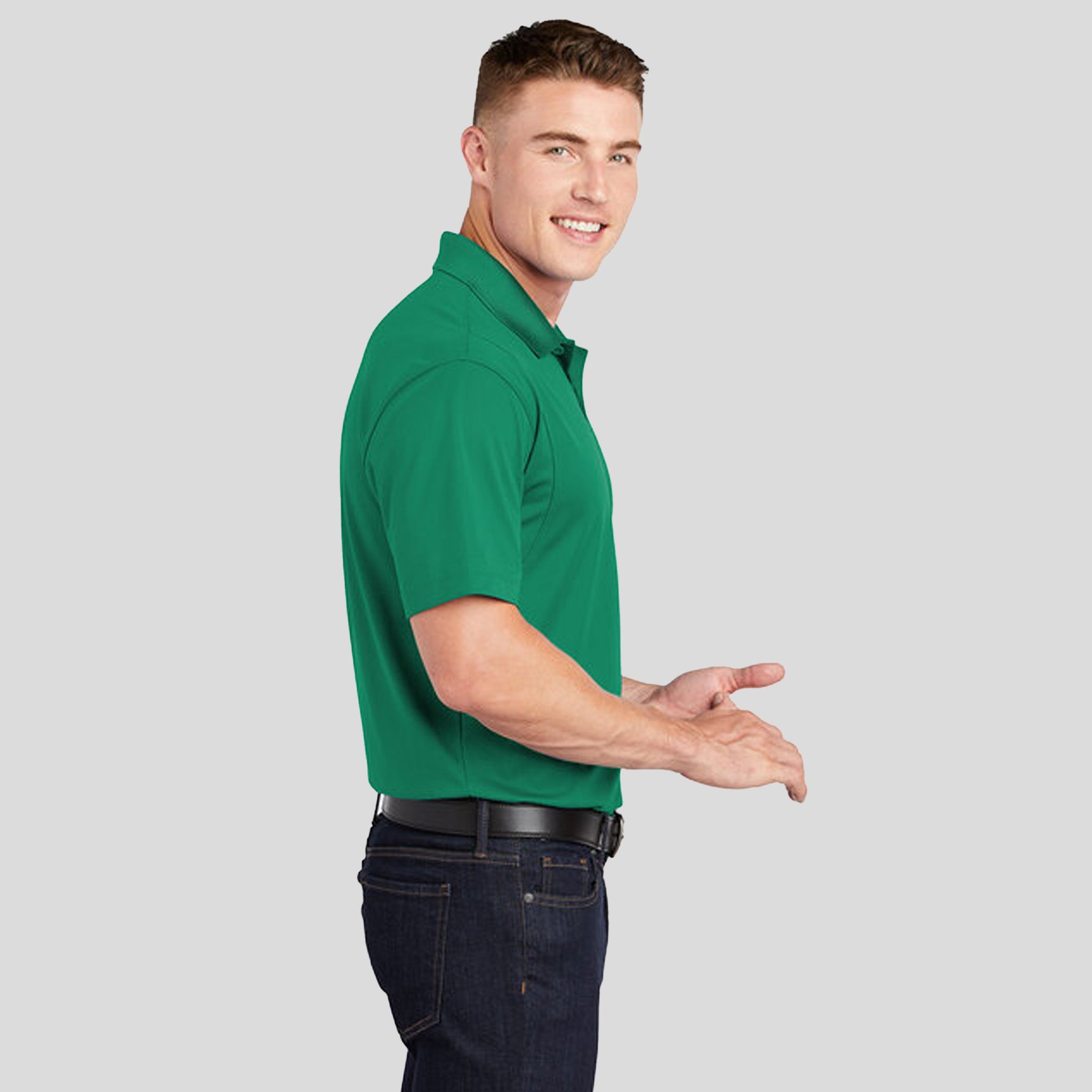 Micropique Sport-Wickยฎ Polo | Kelly Green
