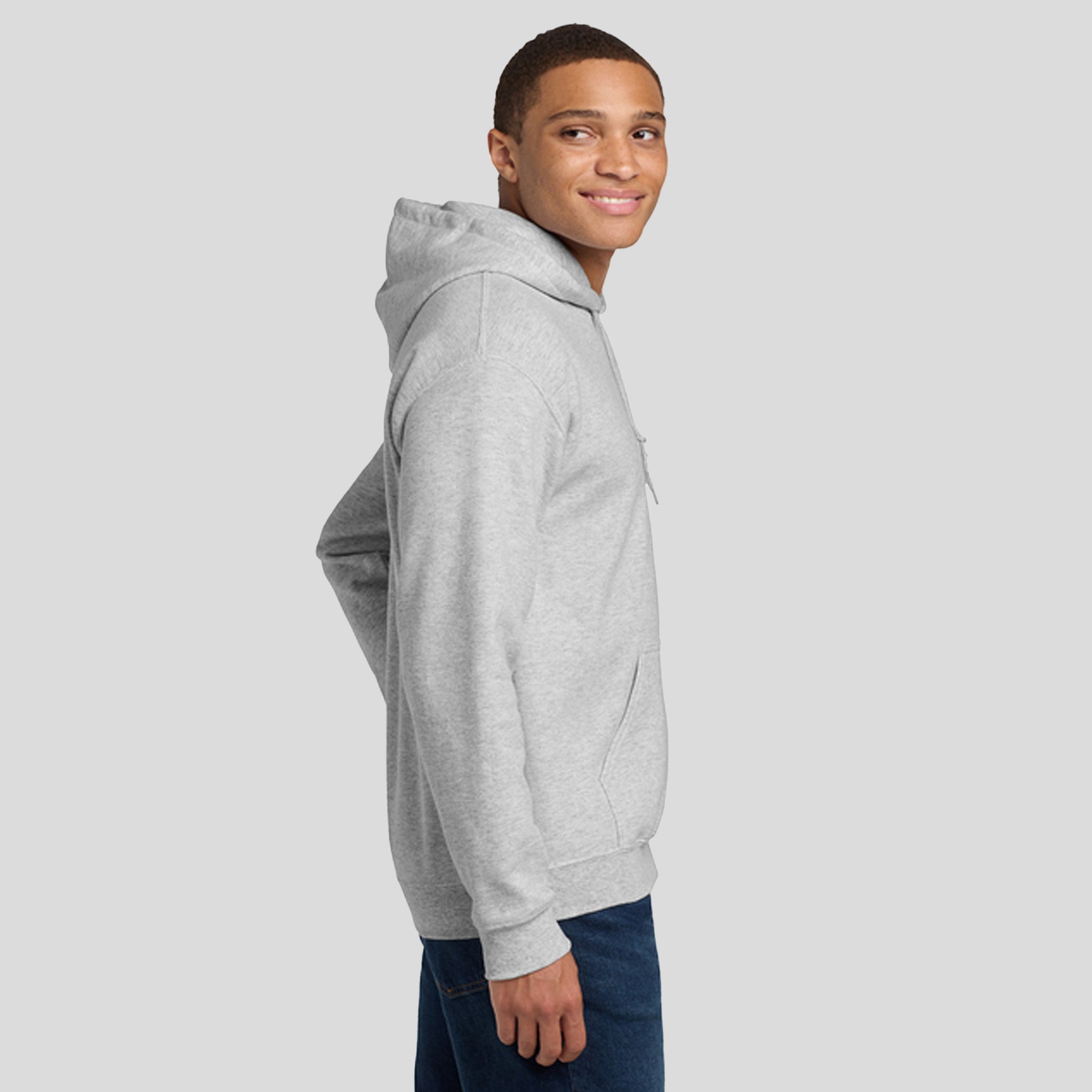 Heavy Blendβ’ Hooded Sweatshirt | Ash