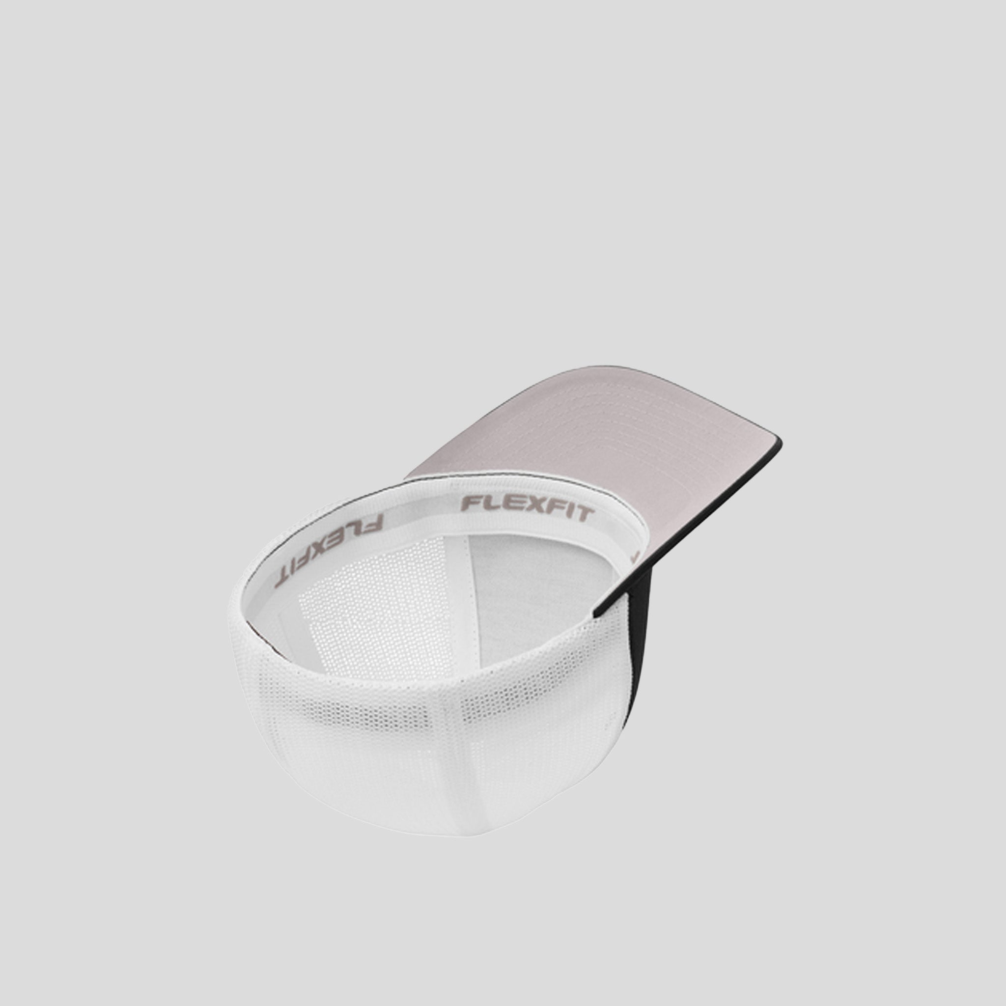 Flexfitยฎ Mesh Back Cap | Black/White
