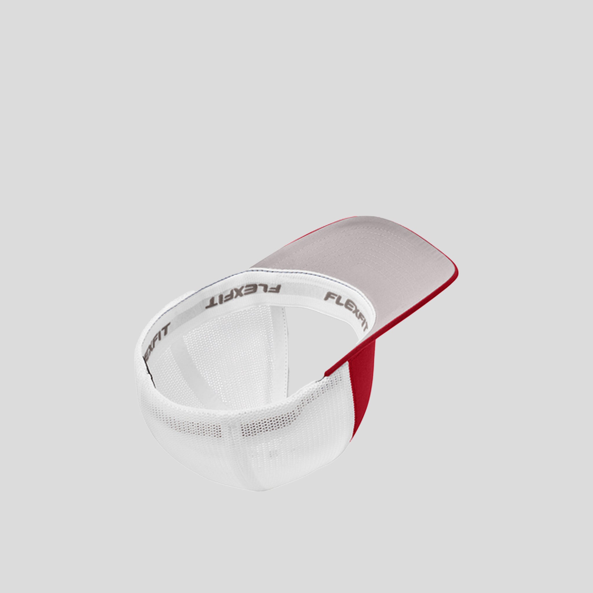 Flexfitยฎ Mesh Back Cap | True Red/White