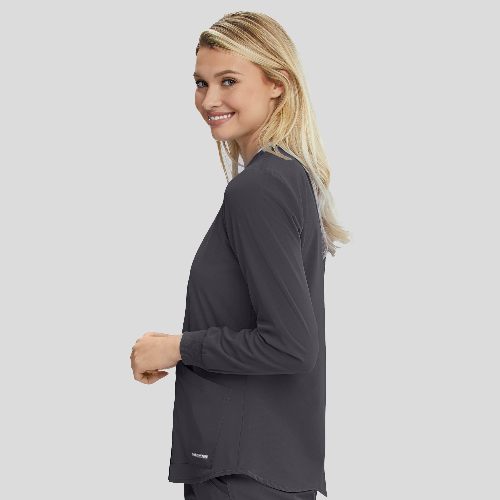 Sketchers_SK401_Pewter_left