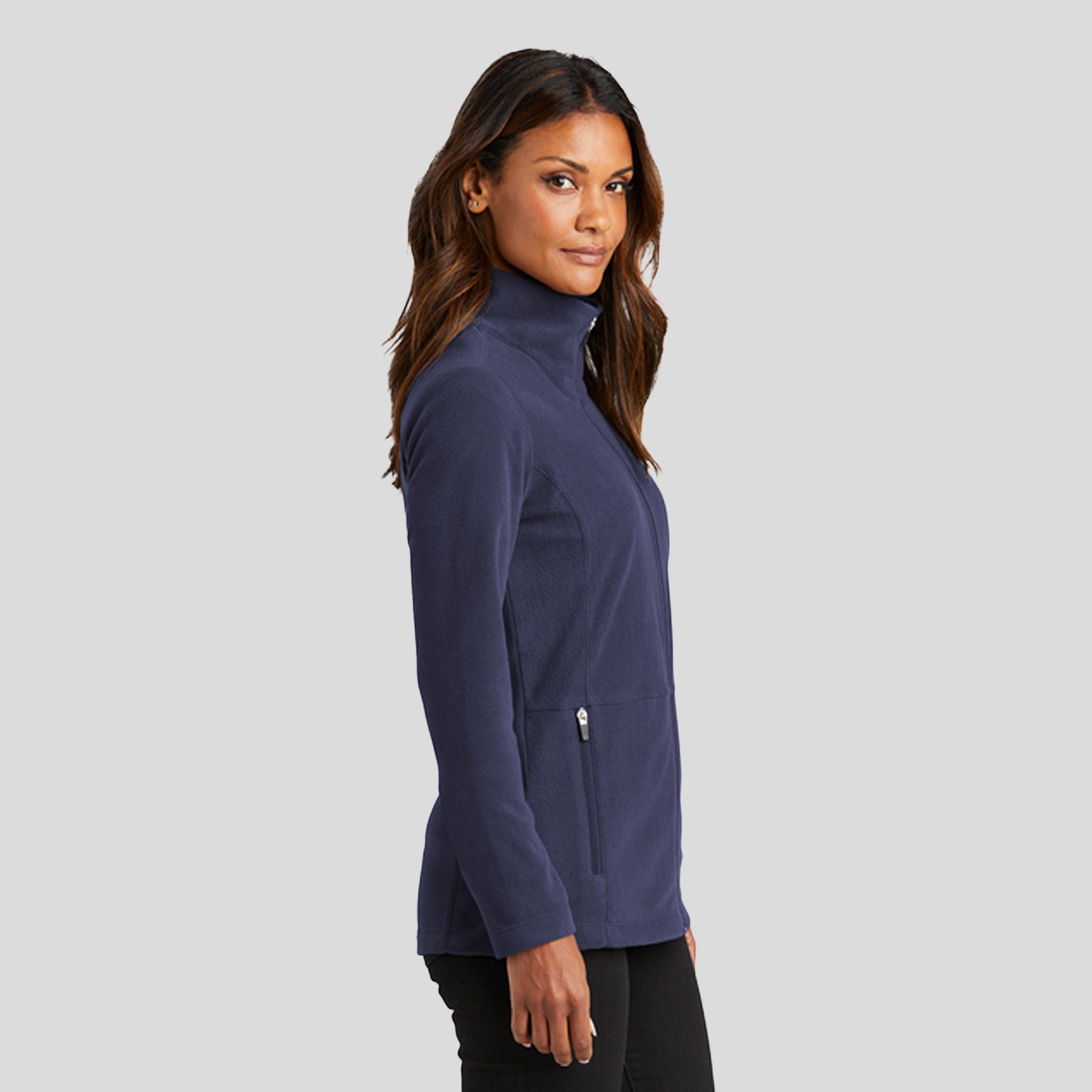 Women's Accord Microfleece Jacket | Navy