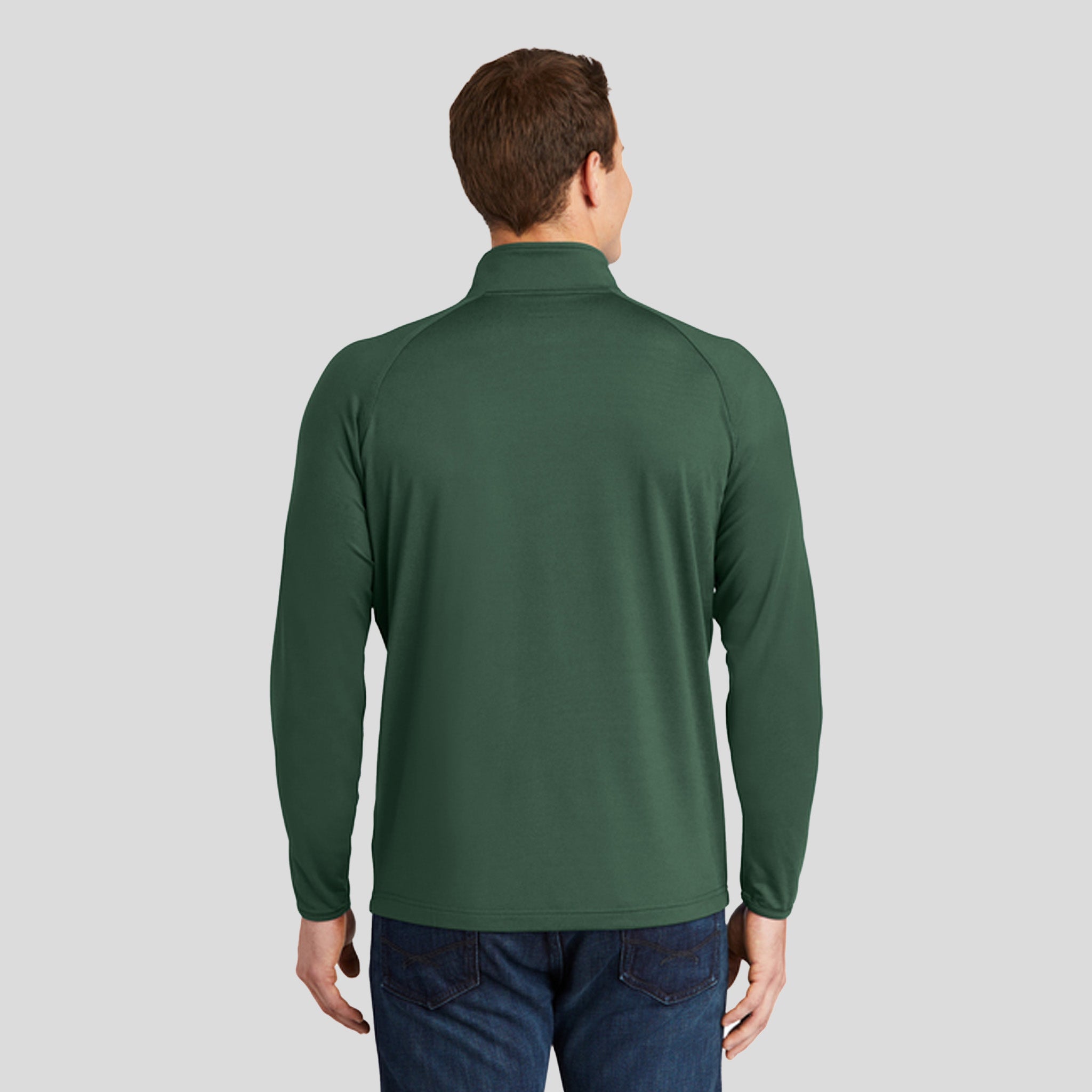 Sport-Wickยฎ Stretch 1/4-Zip Pullover | Forest Green
