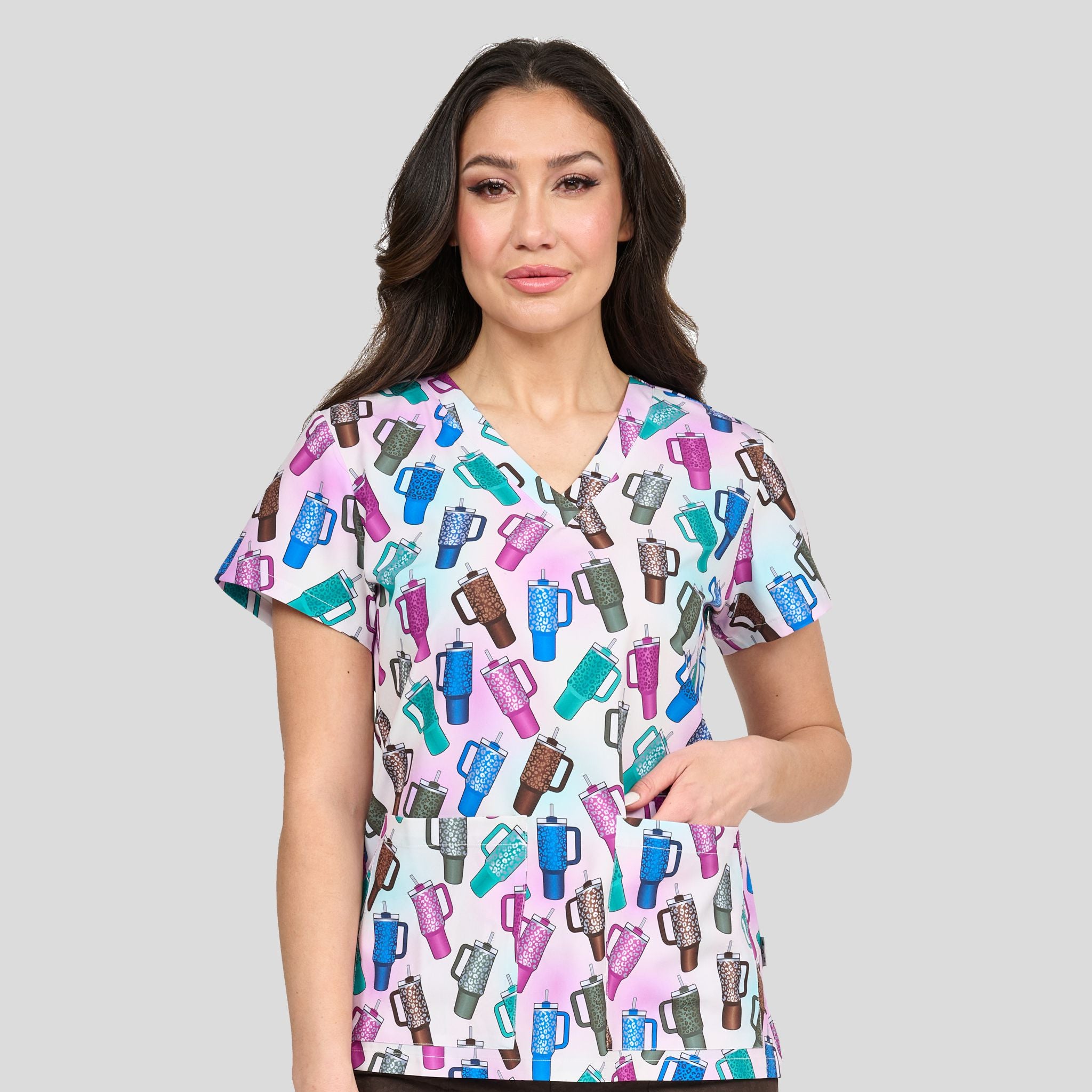 Audrey Print Top | Thirst Quencher