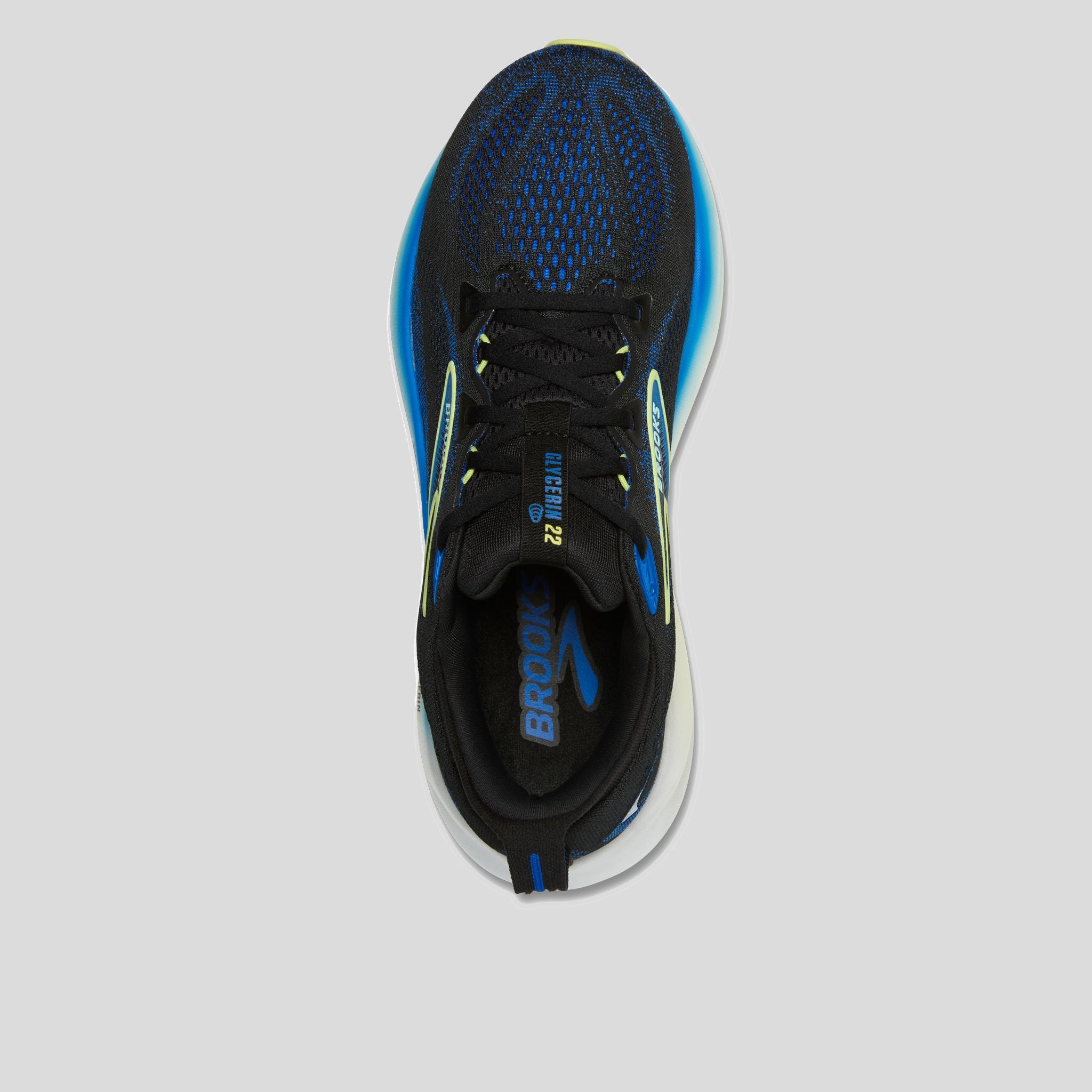 Men's Glycerin GTS 22  | Black/Cobalt/Neo Yellow