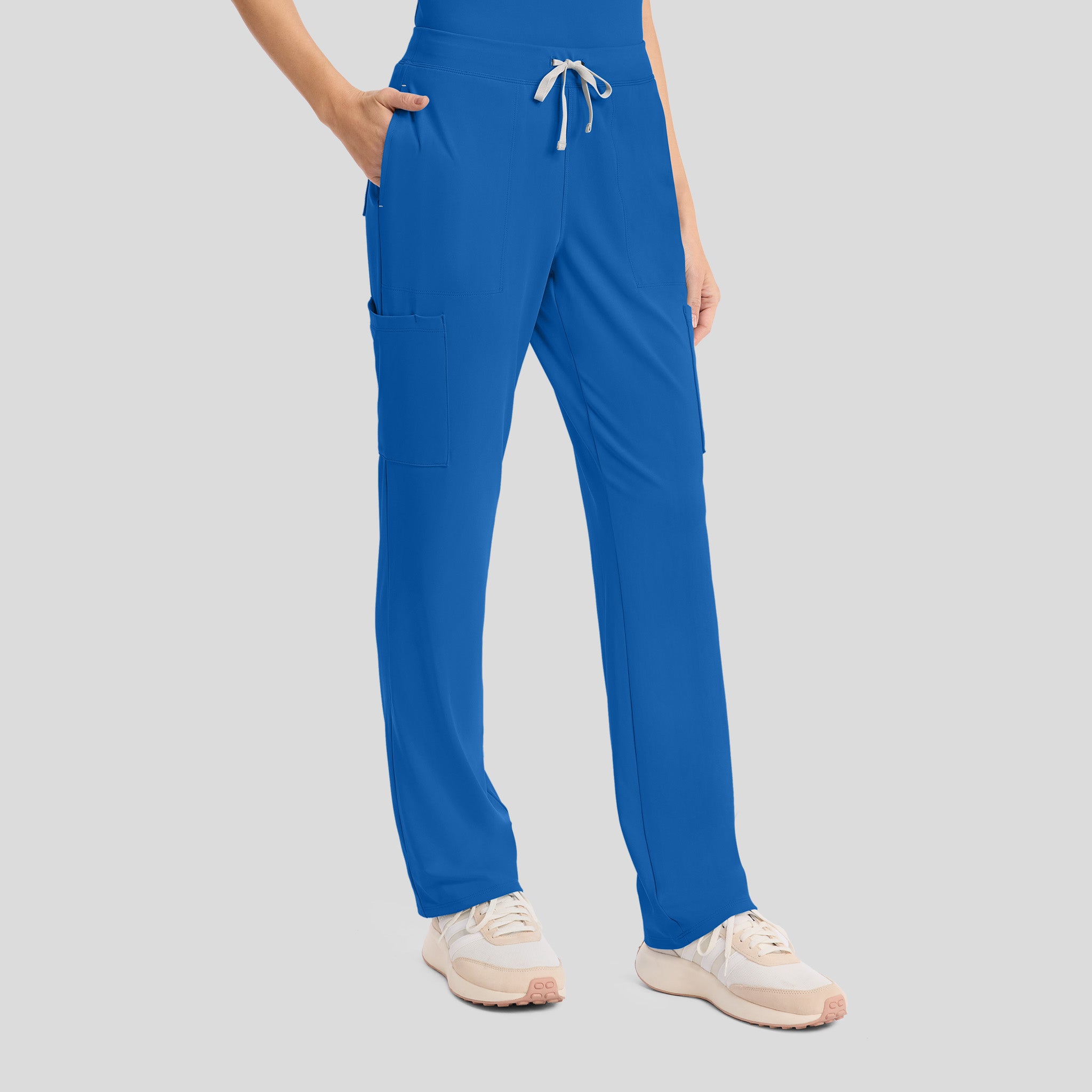 Achieve Pull-On Straight Leg Scrub Pant | Royal