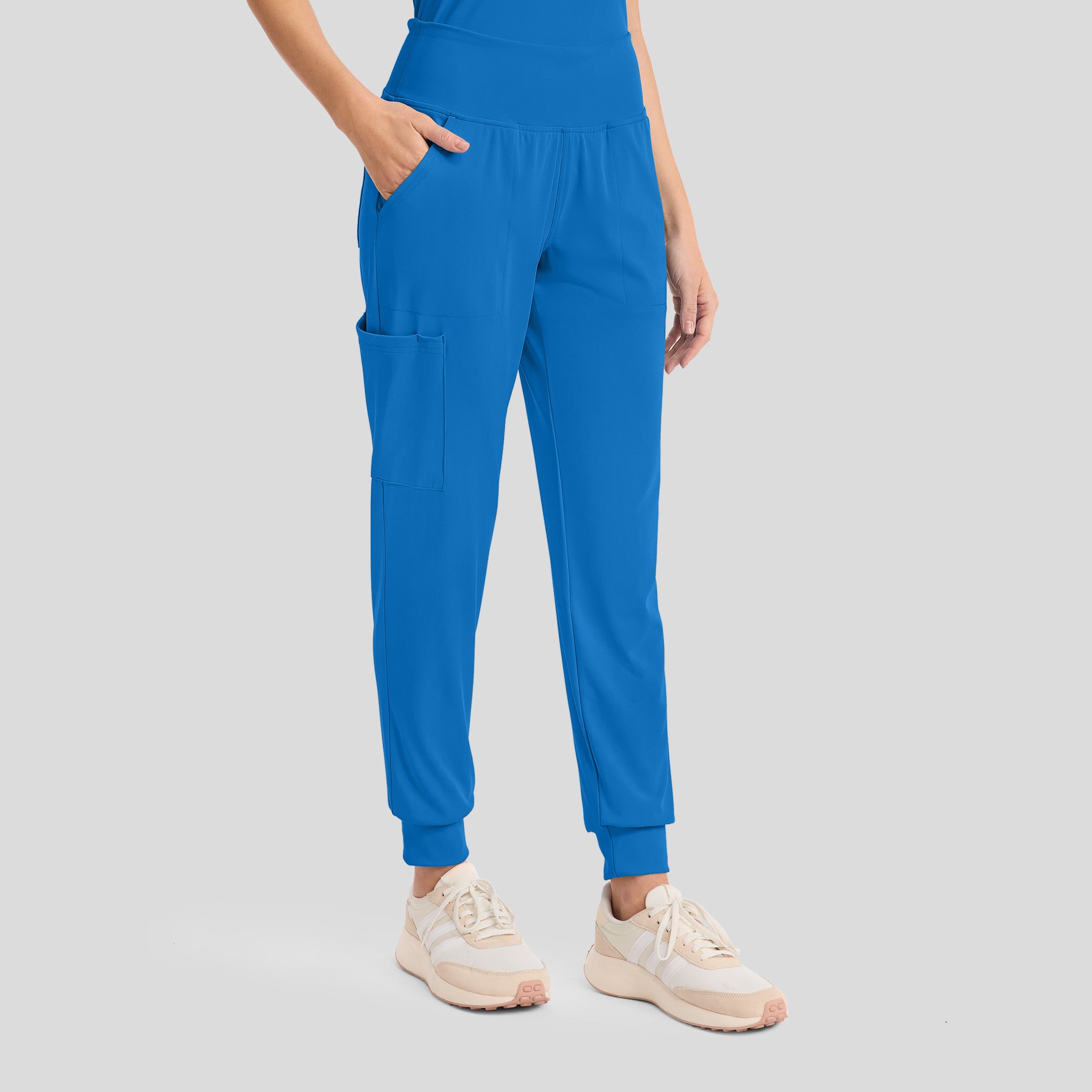 Achieve Pull-On Jogger Scrub Pant | True Blue