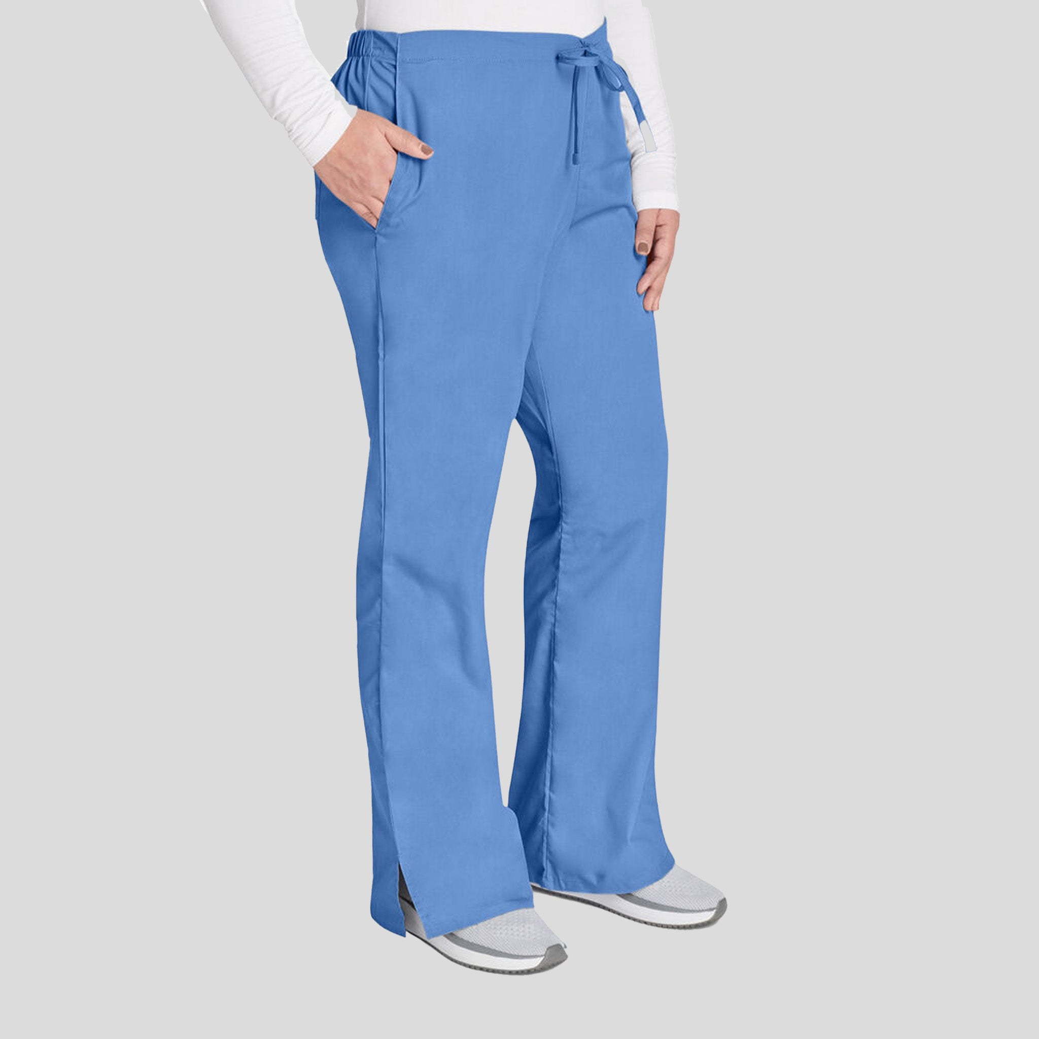 Natural Rise Flare Leg Drawstring Pant | Ciel