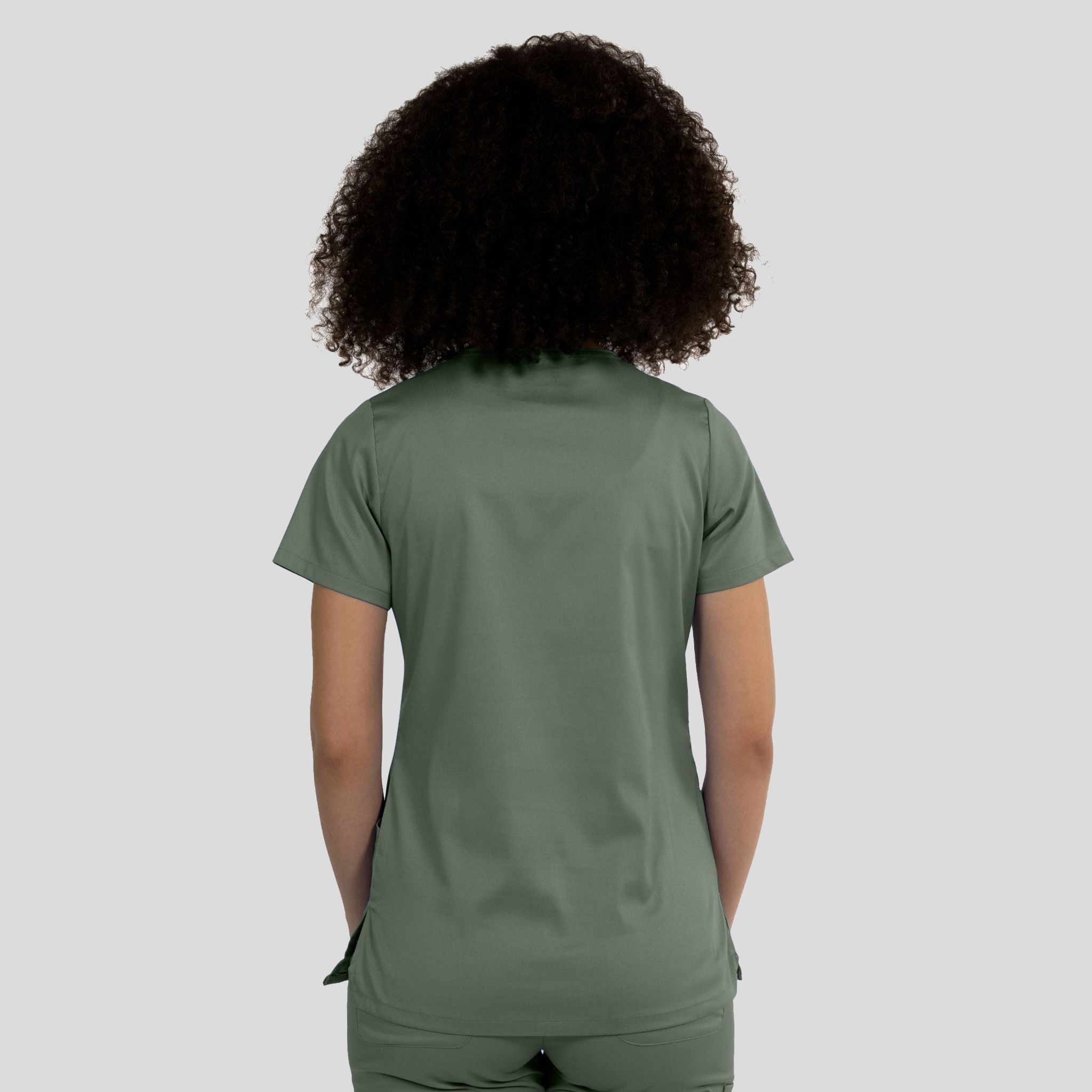 Women’s V-Neck Top | Olive
