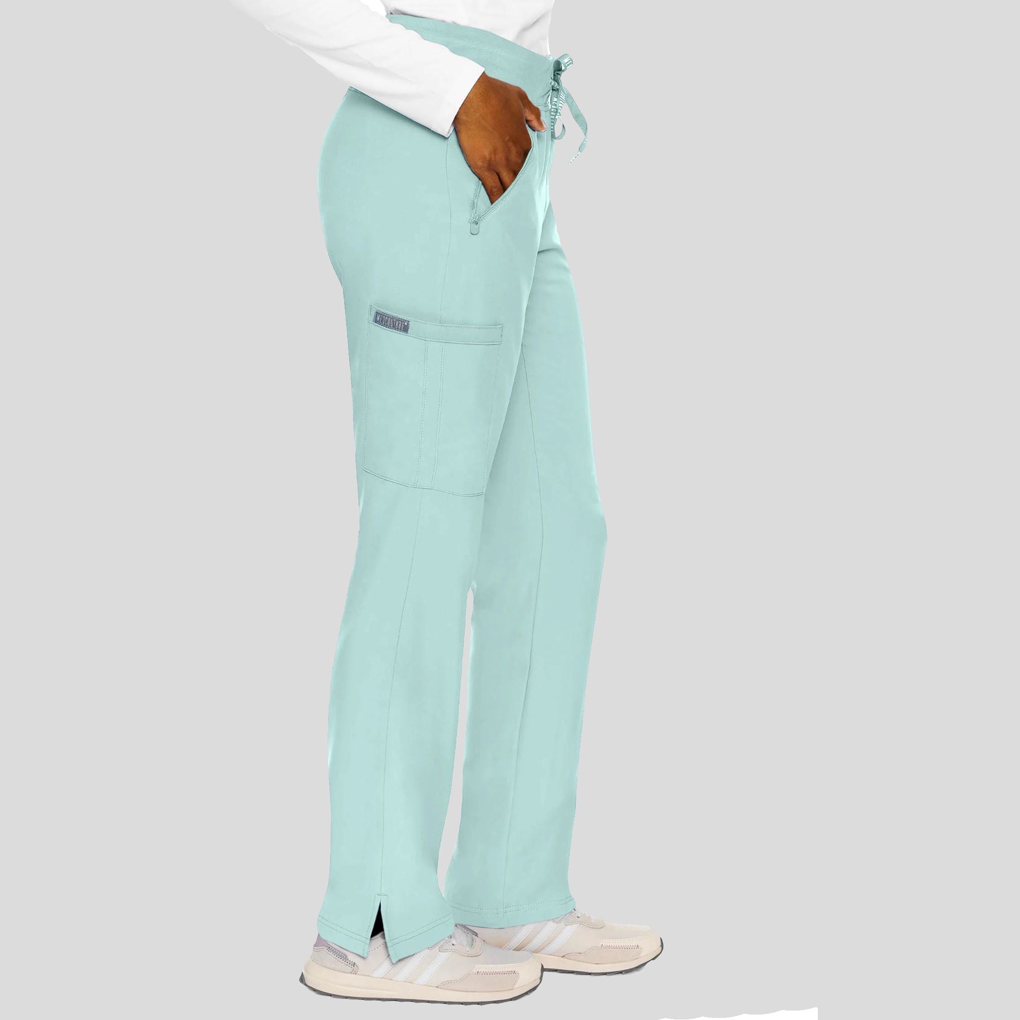 Zipper Pant | Arctic Aqua
