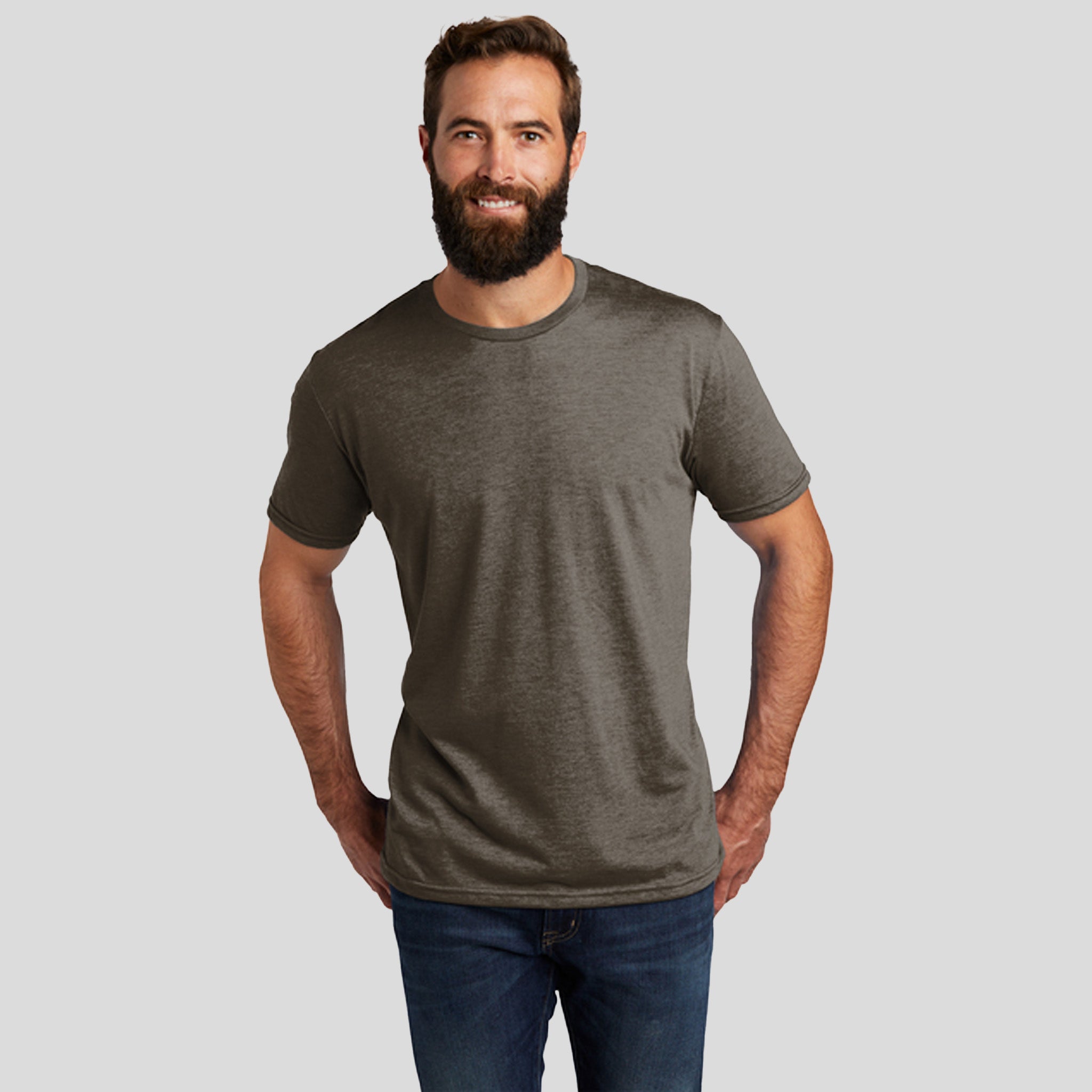 Unisex Tri-Blend Tee | Earthy Brown