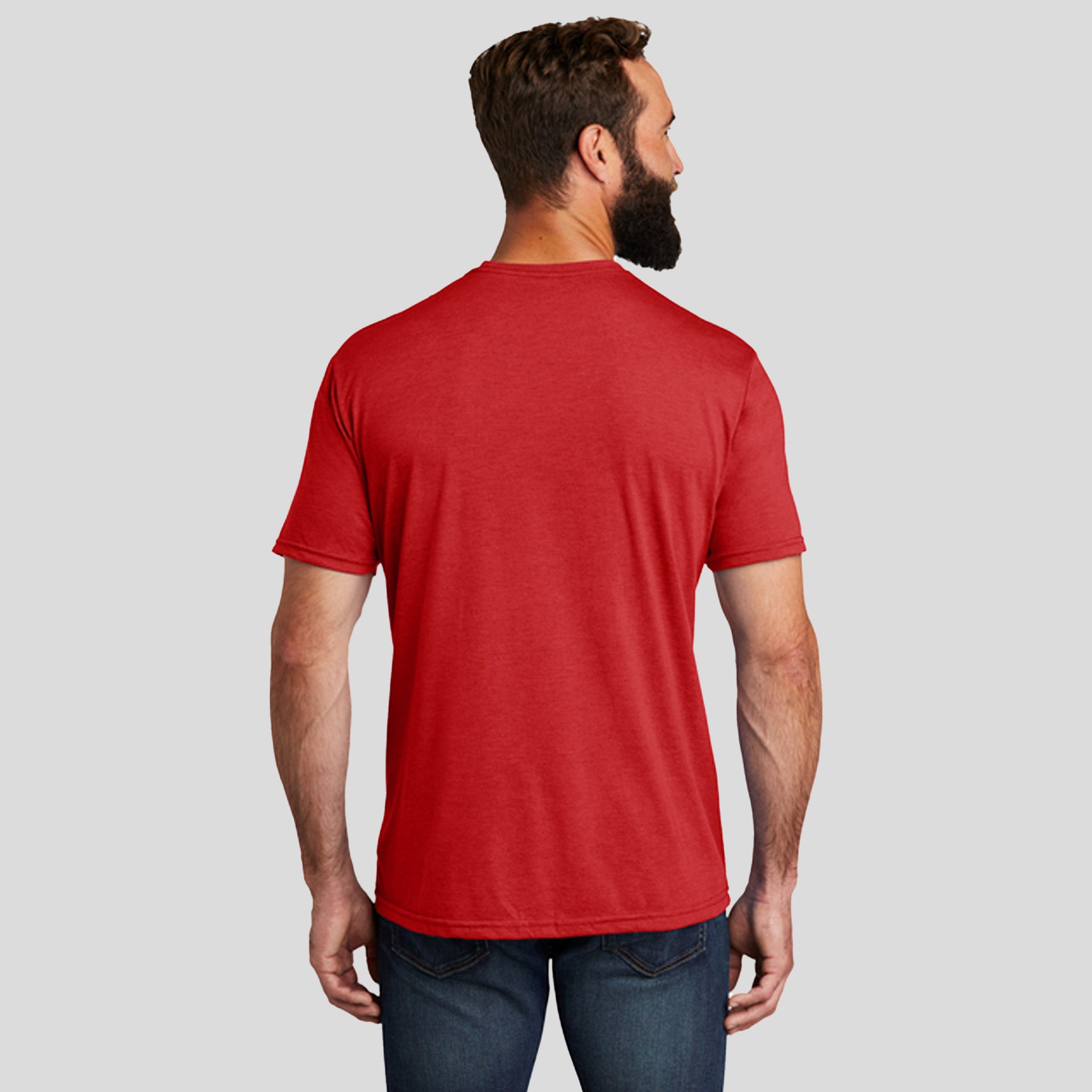 Unisex Tri-Blend Tee | Rise Up Red