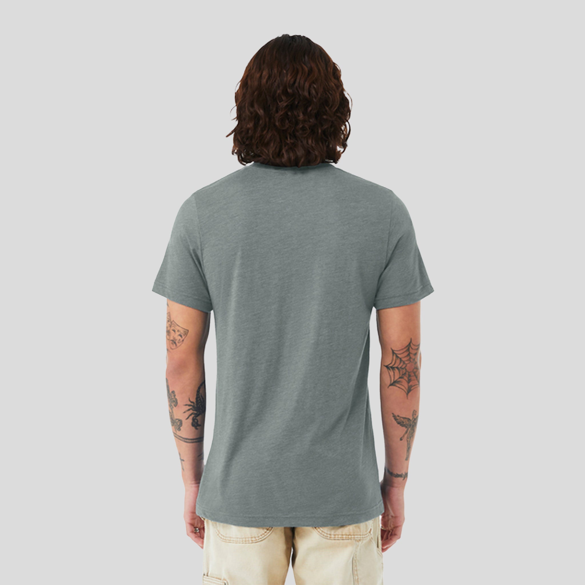 Unisex Triblend Short Sleeve Tee | Blue Storm Triblend