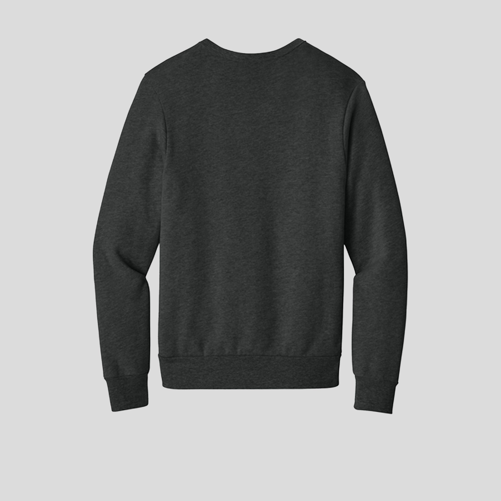 Unisex Sponge Fleece Classic Crewneck Sweatshirt | Dark Grey Heather