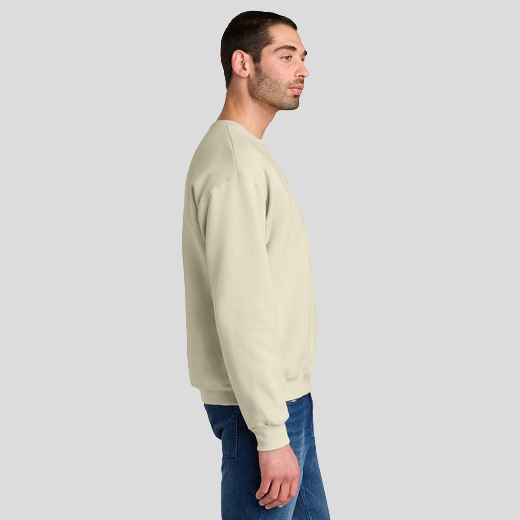 Rugged™ Unisex Crewneck Sweatshirt | Putty
