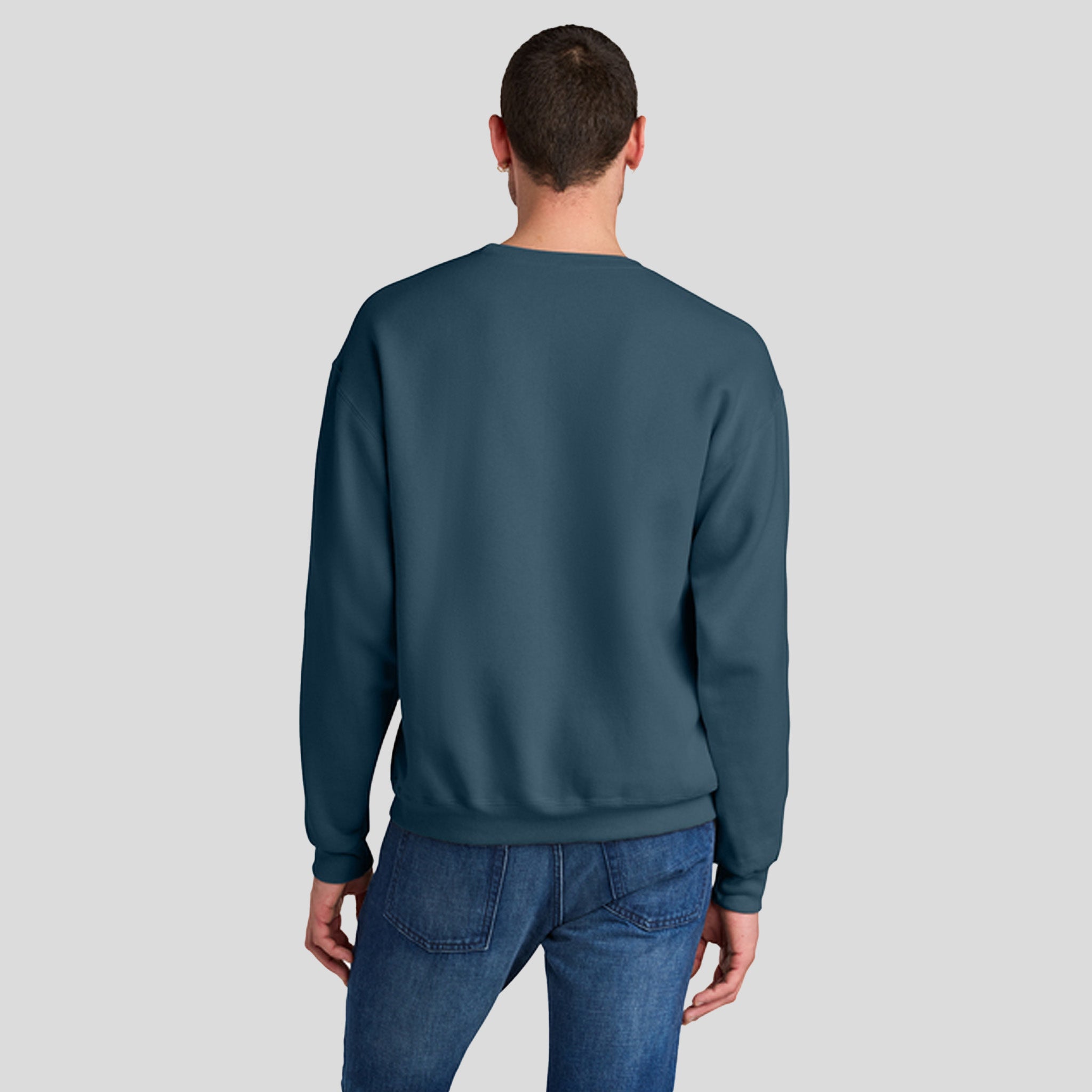 Rugged™ Unisex Crewneck Sweatshirt | Washed Navy