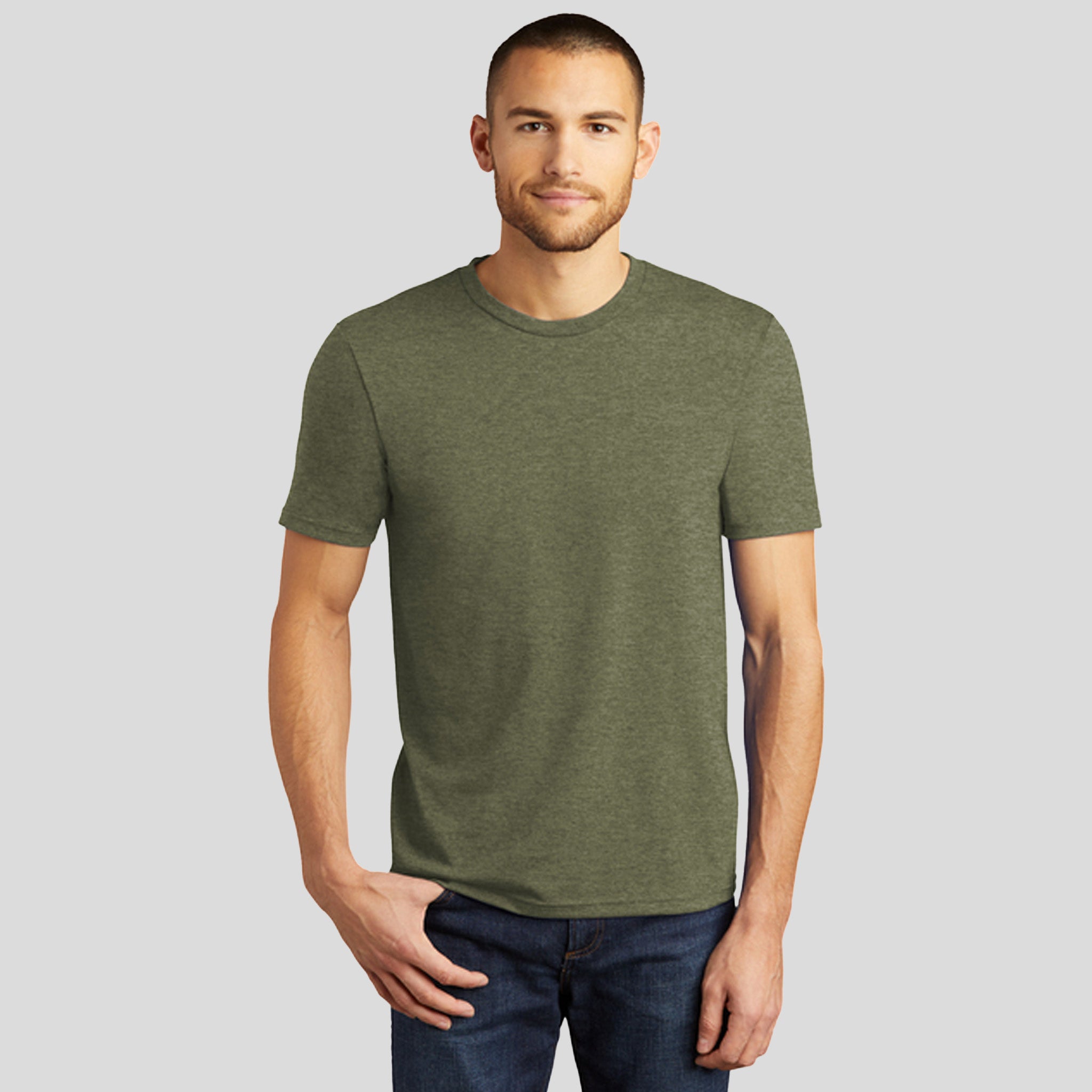 Perfect Tri® Tee | Military Green Frost